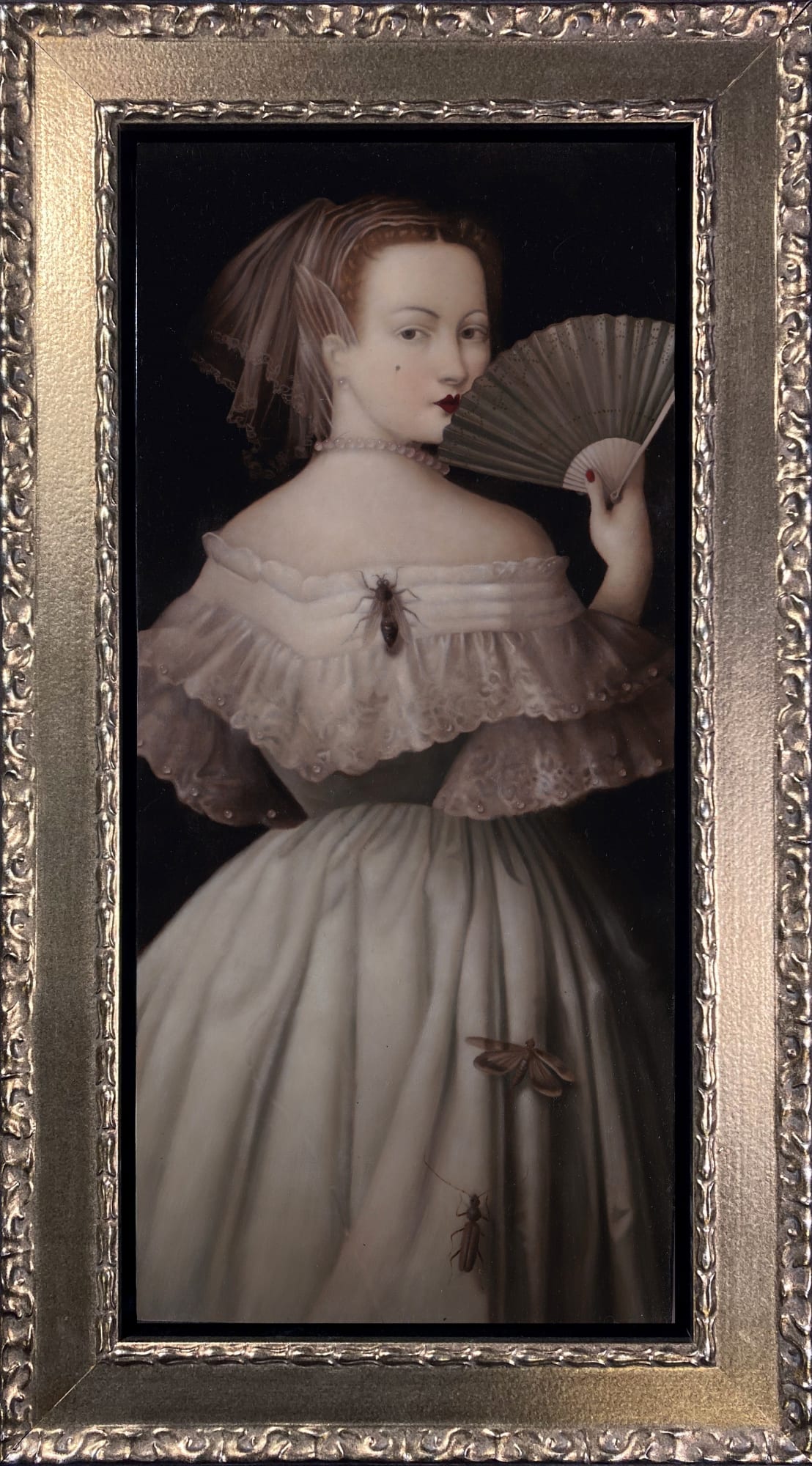 Stephen Mackey, Luminous Woman in a Dark Room, 2018