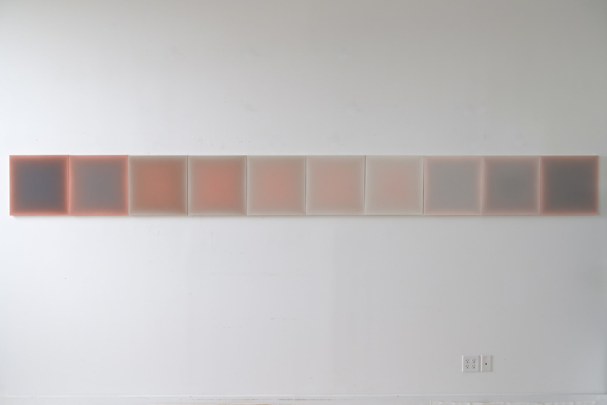 Gwen Hardie, Arc of Venetian Red, 2025