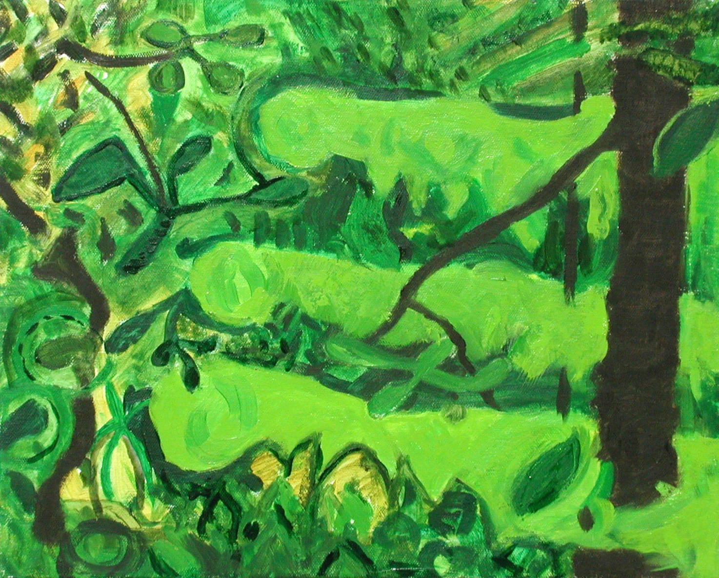 Ari Lankin, Tree Abstraction, 2004