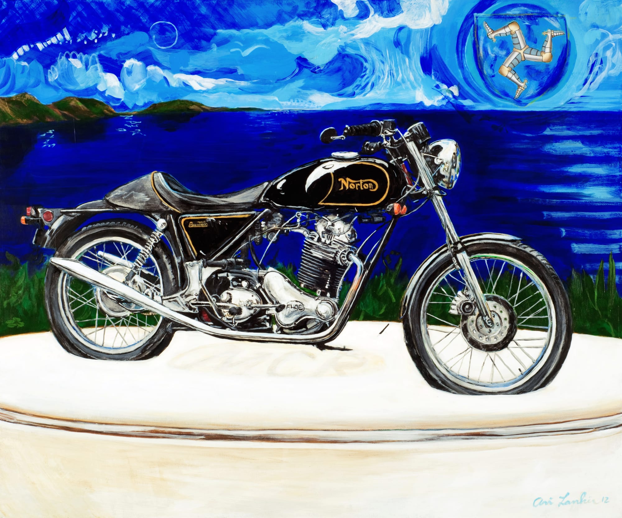 Ari Lankin, Moto for Miles, 2012