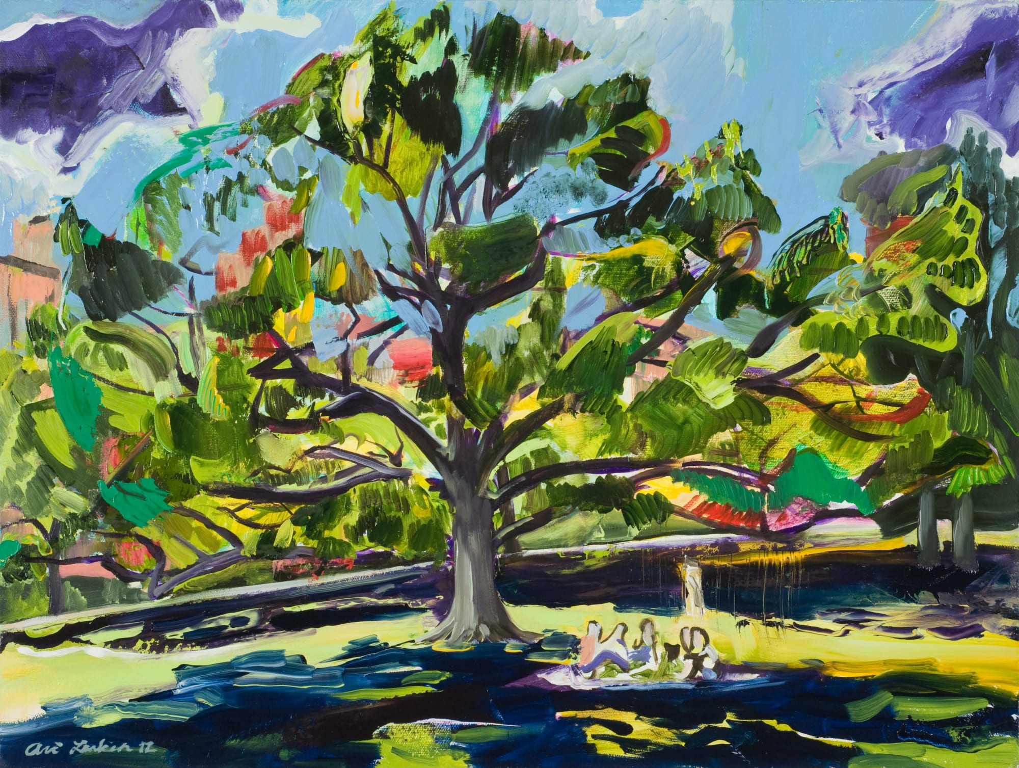 Ari Lankin, Sheep Meadow, NW - Central Park, 2012