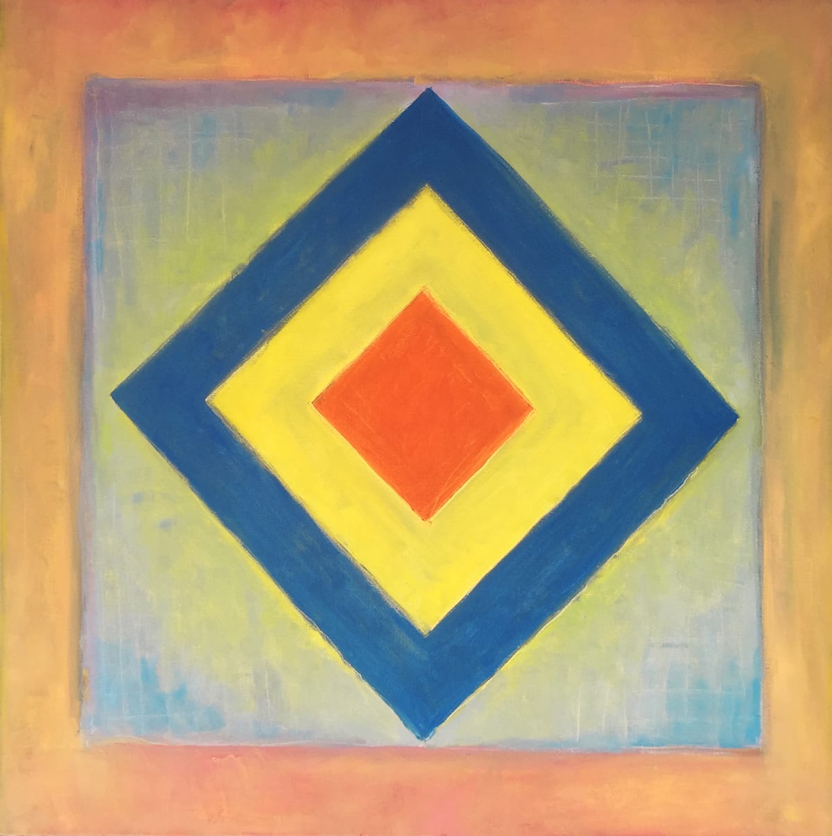 Ari Lankin, Blue Yellow Orange, 2018