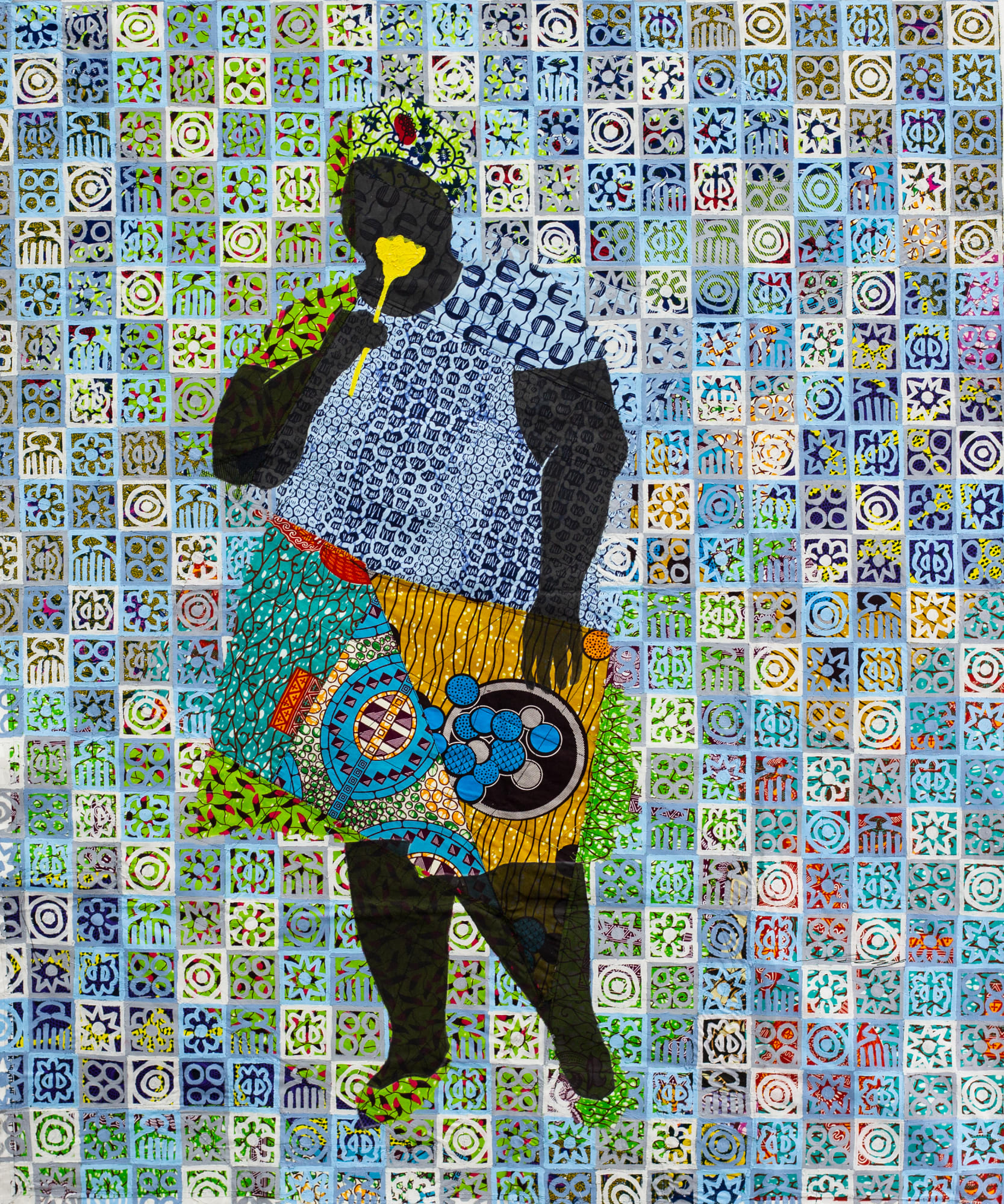 Raphael Adjetey Adjei Mayne, YELLOW MAKE UP, 2018