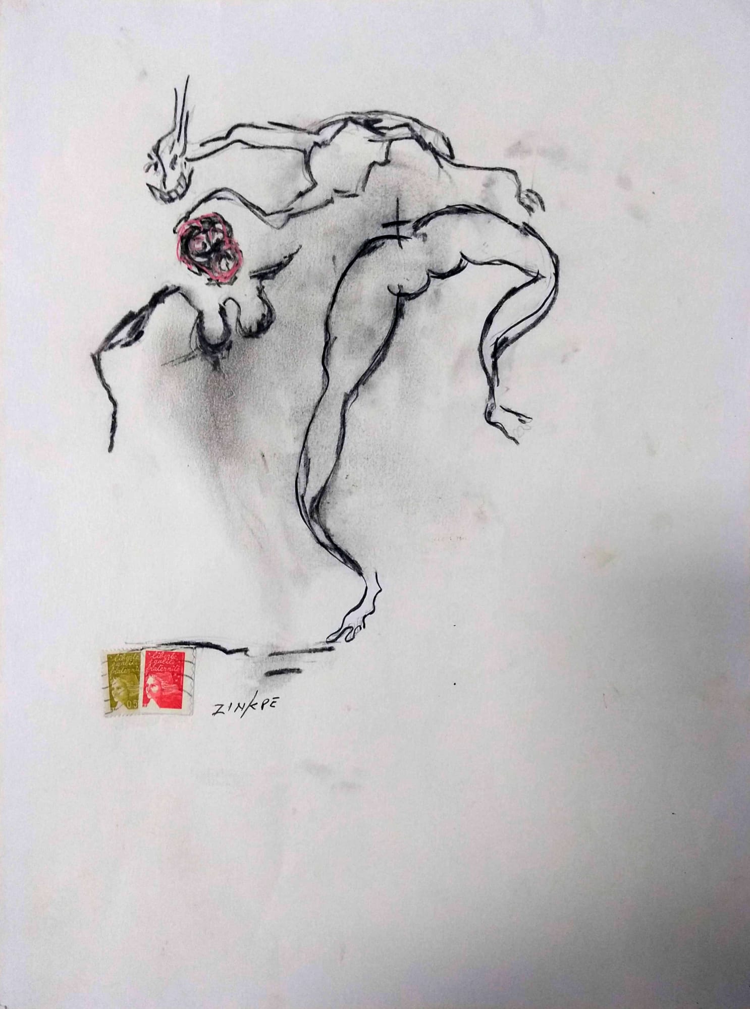 Dominique Zinkpè, untitled, 2005