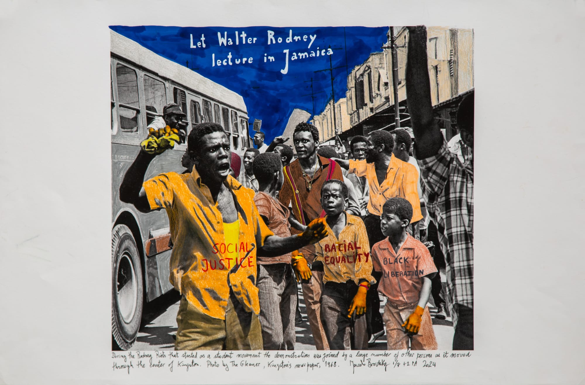 Rodney Riots 1968 Marcelo Brodsky, Rodney Riots 2, 1968, 2024 | ARTCO Gallery