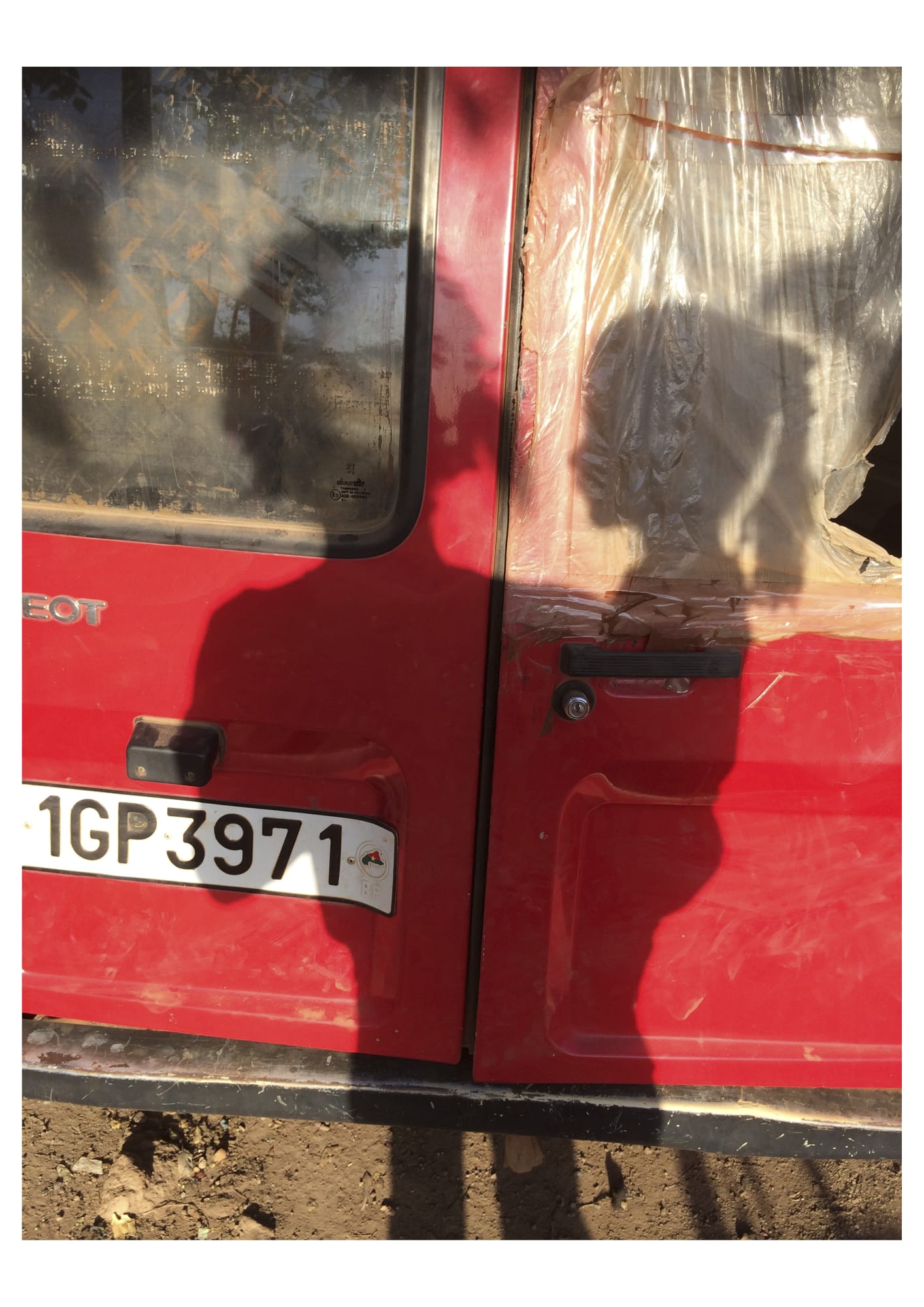 Saïdou Dicko, LA PLAQUE D ´IMMATRICULATION, 2014