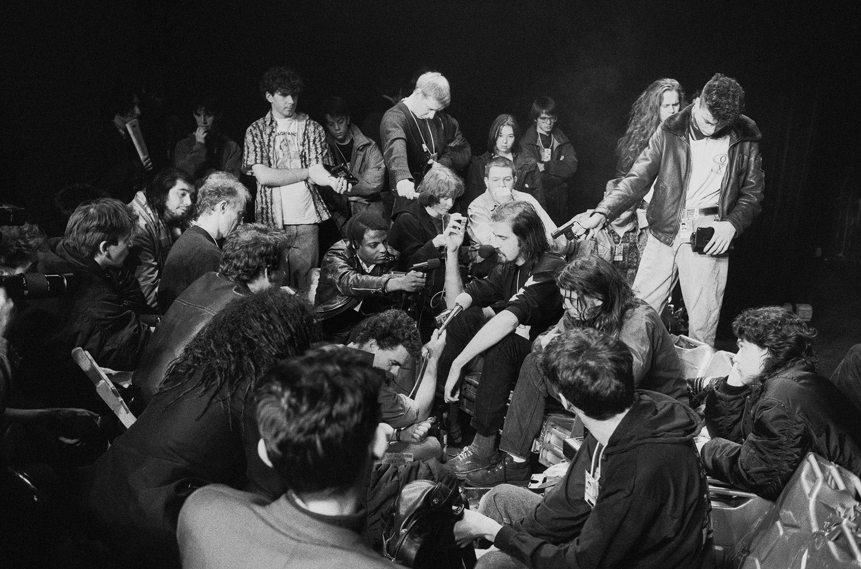 Richard Bellia, Nirvana conference - Rennes, 1991