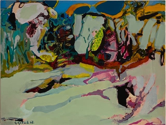 Gabriel GODARD (French, b. 1933), Paysage, 1968