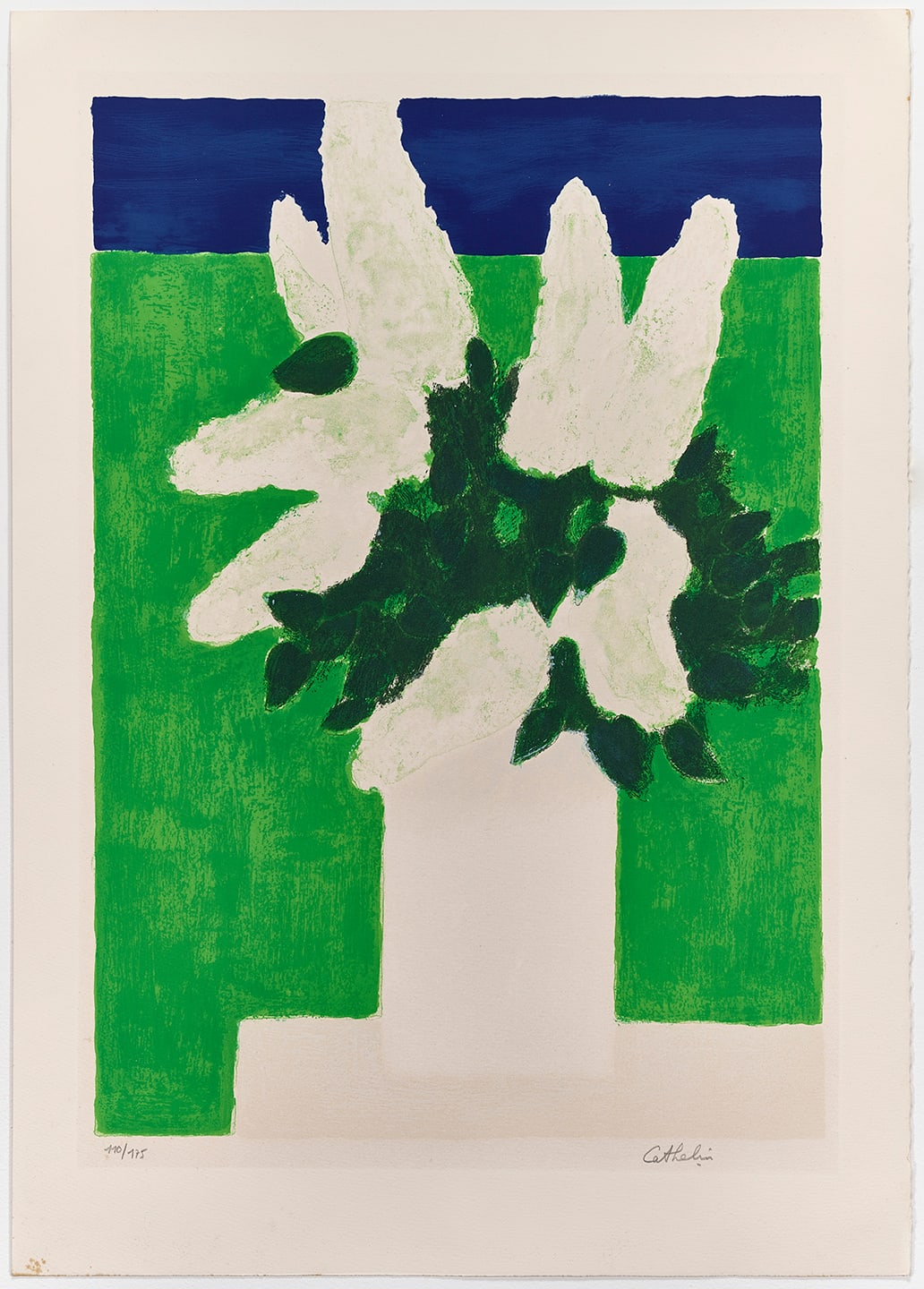 Bernard CATHELIN, Les lilas, 1984