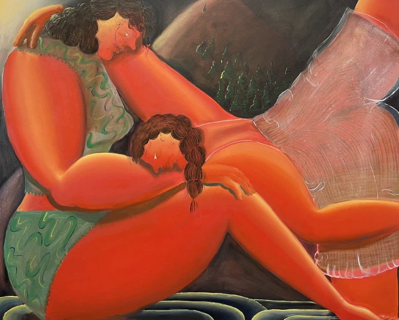 Oriele Steiner, Your are talking over people, 2021