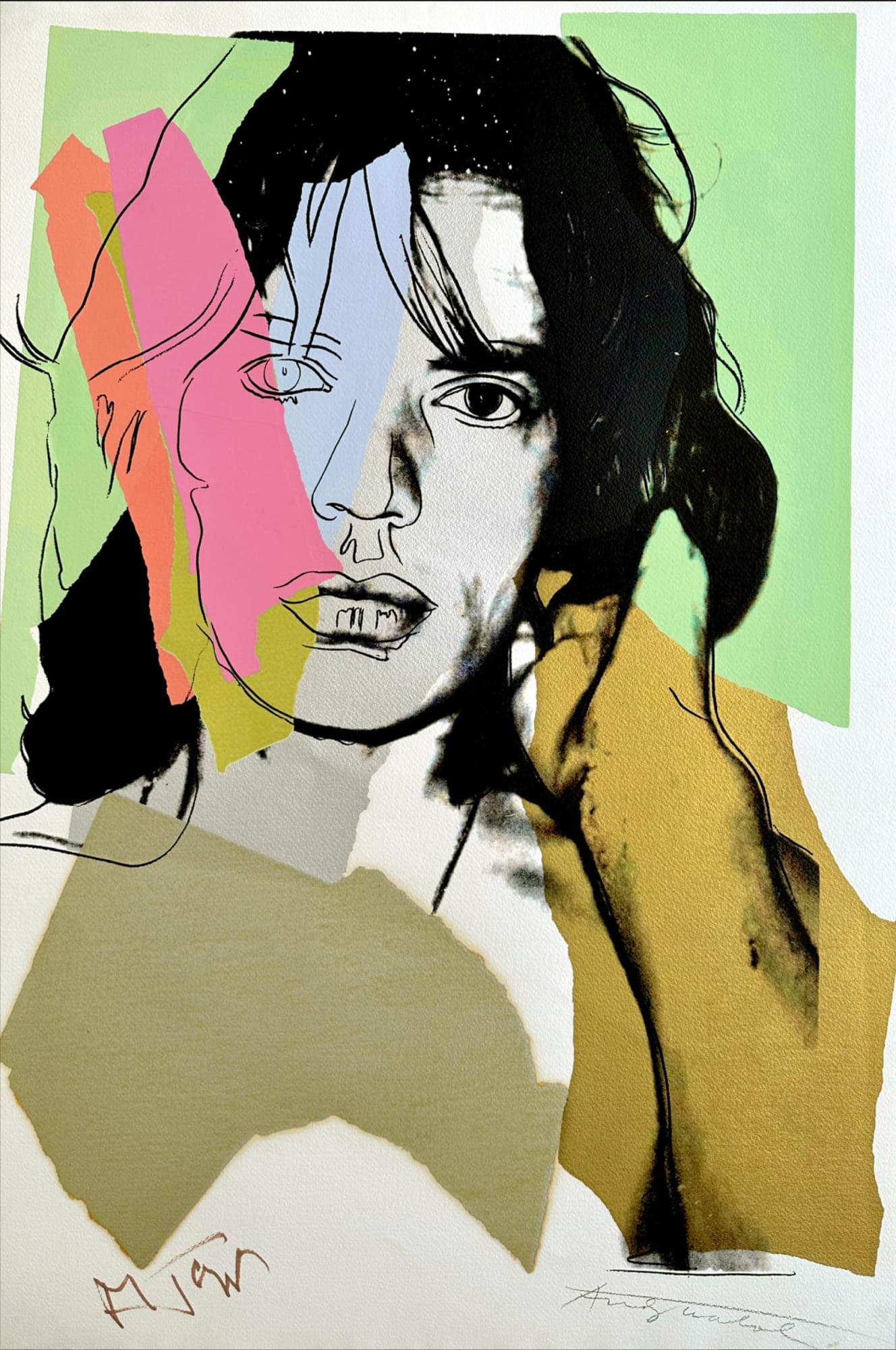 Andy Warhol, 'Mick Jagger', 1975