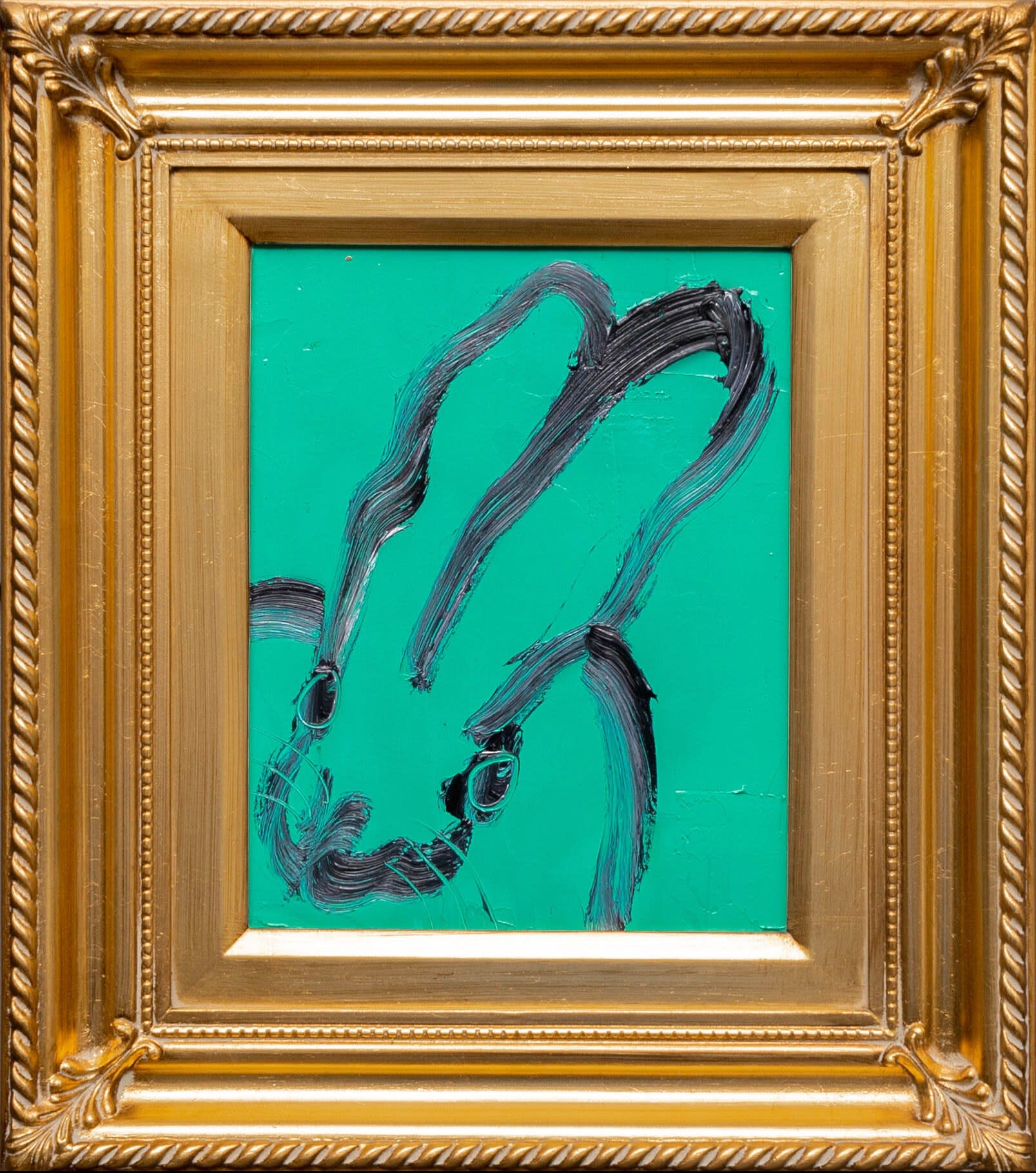 Hunt Slonem, 'Rosemary' Unique Painting, 2022