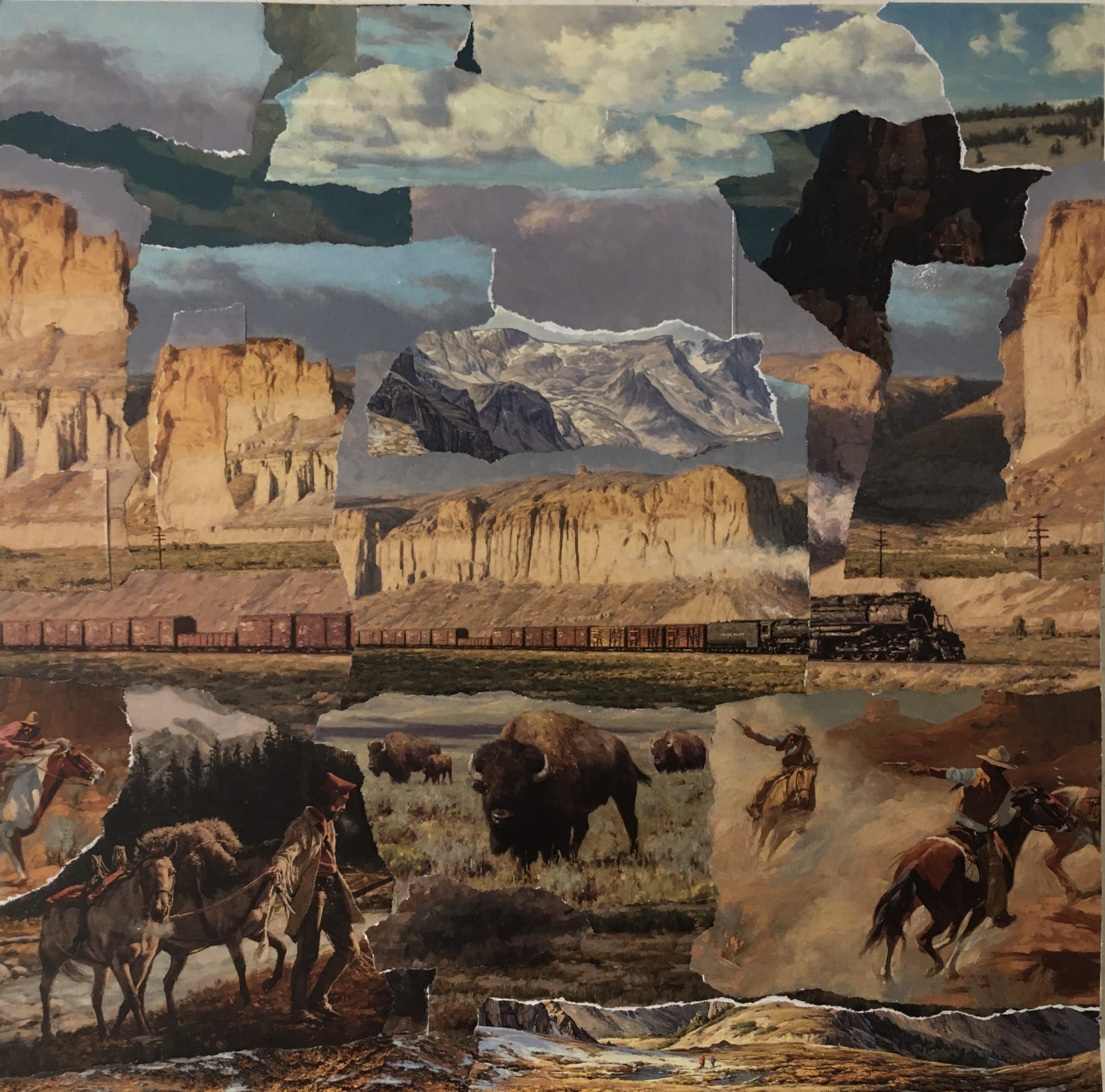 William Greiner, Fractured Land, 2019