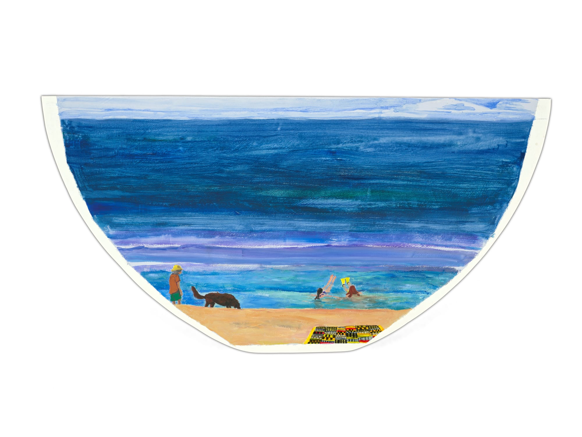Carroll Swenson-Roberts, Day at The Beach , 2021