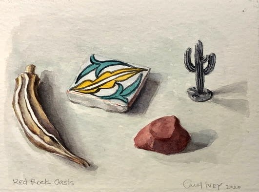 Carol Ivey, Red Rock, 2020