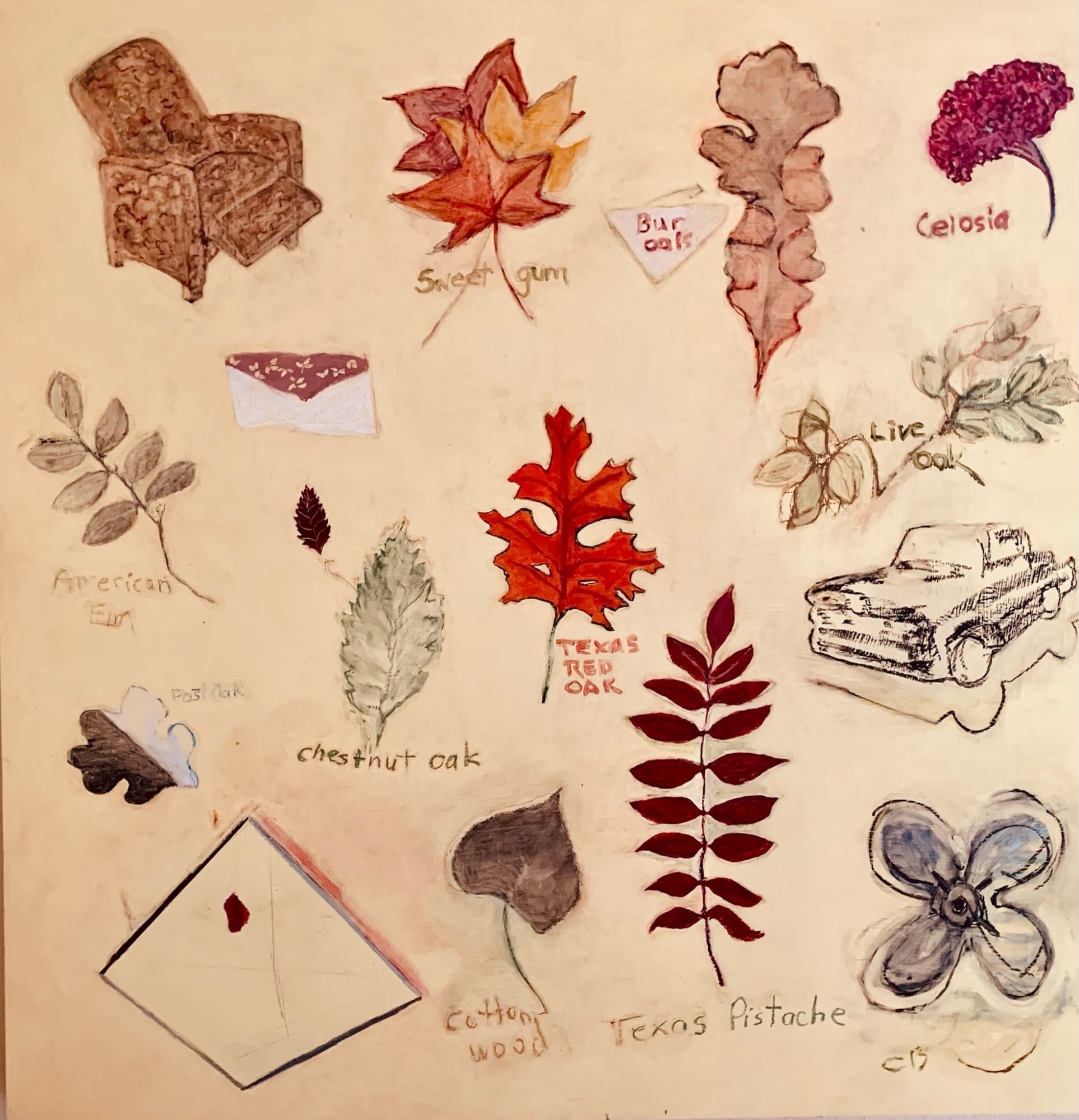 Carol Benson, Found Objects Mostly, 2022