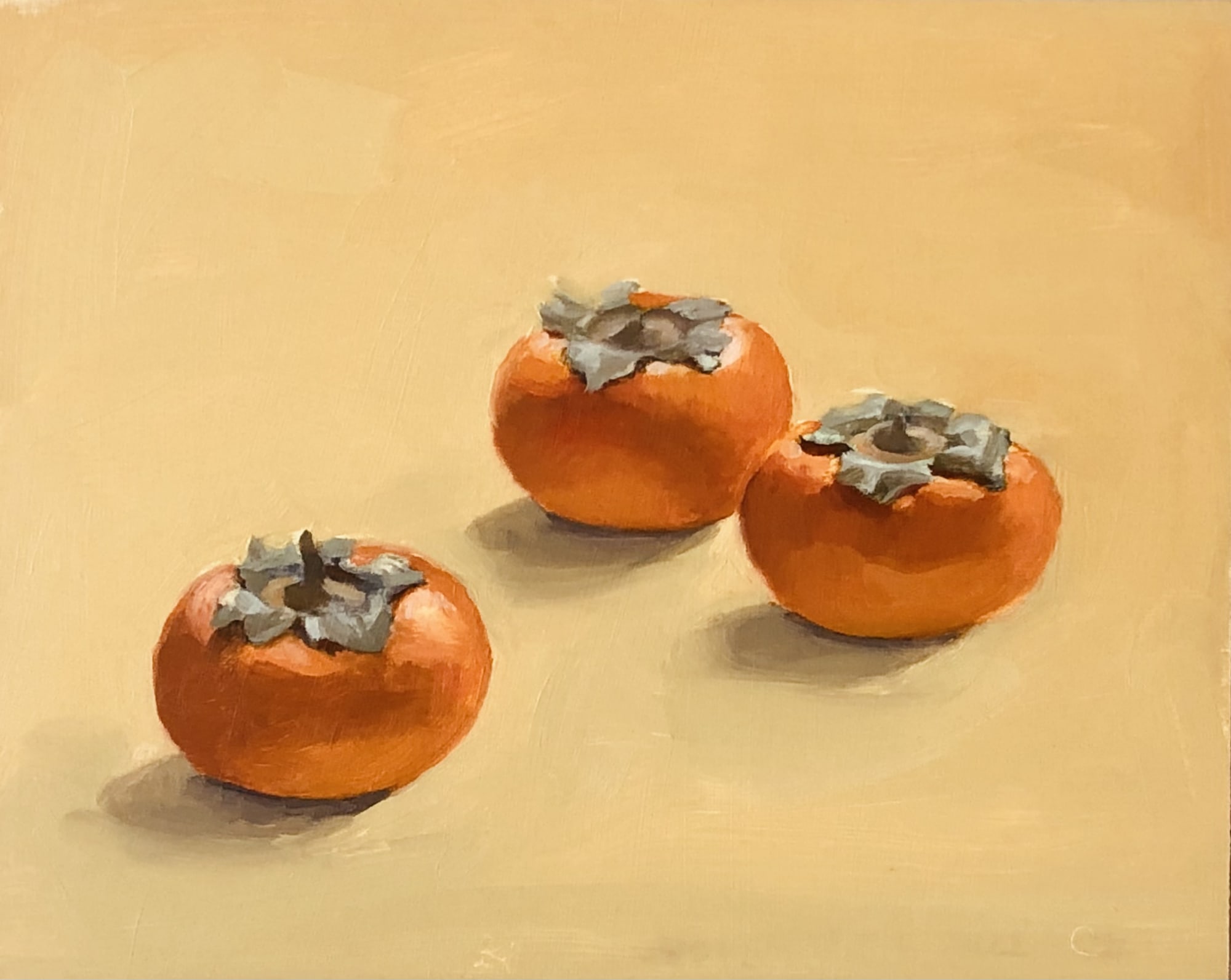 Carol Ivey, Persimmons, 2021