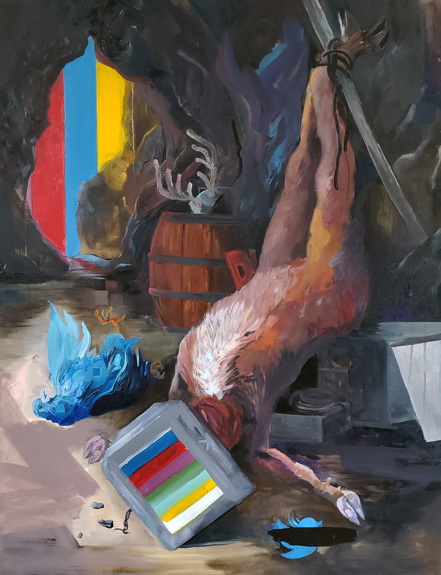 William Soller, Still Life As The Hunting Trophy, 2020