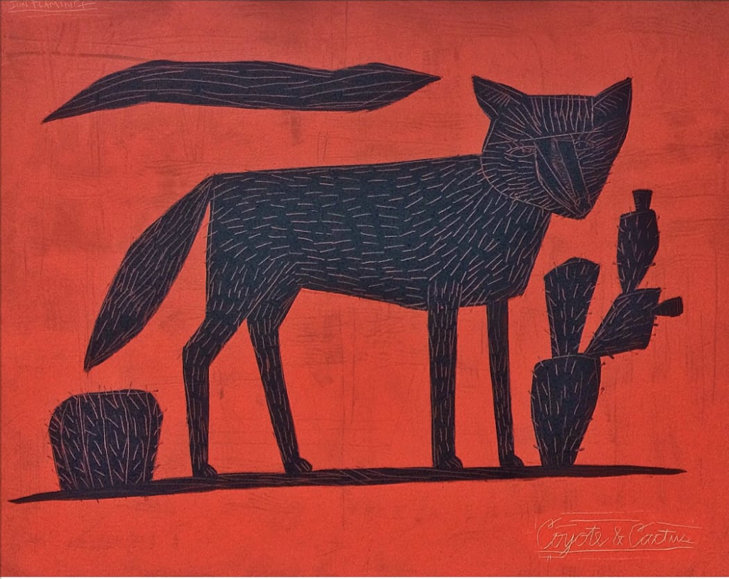 Jon Flaming, Coyote , 2016