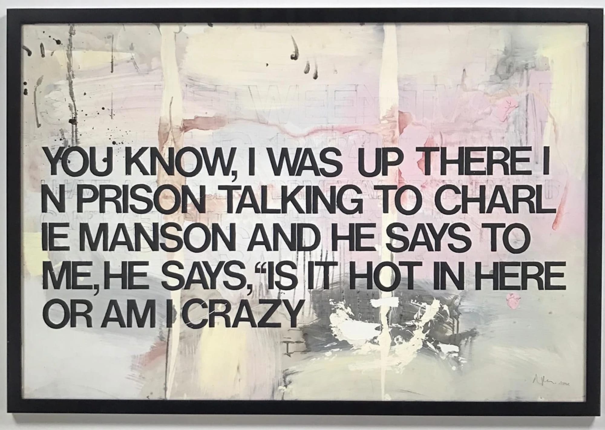 Richard Prince, You Know, 2002