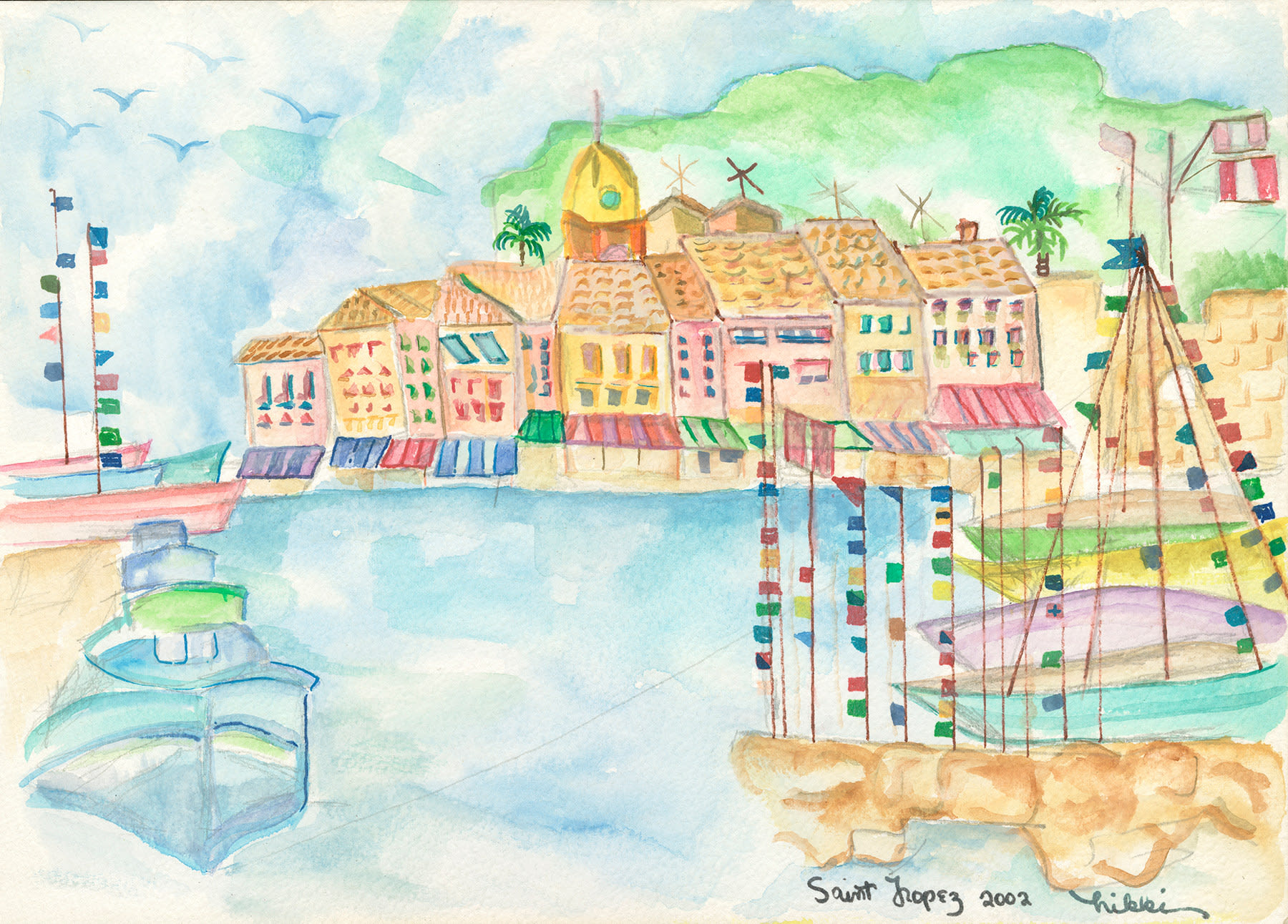 Nikki Haskell, Ports of Call: Saint Tropez ©, 2002