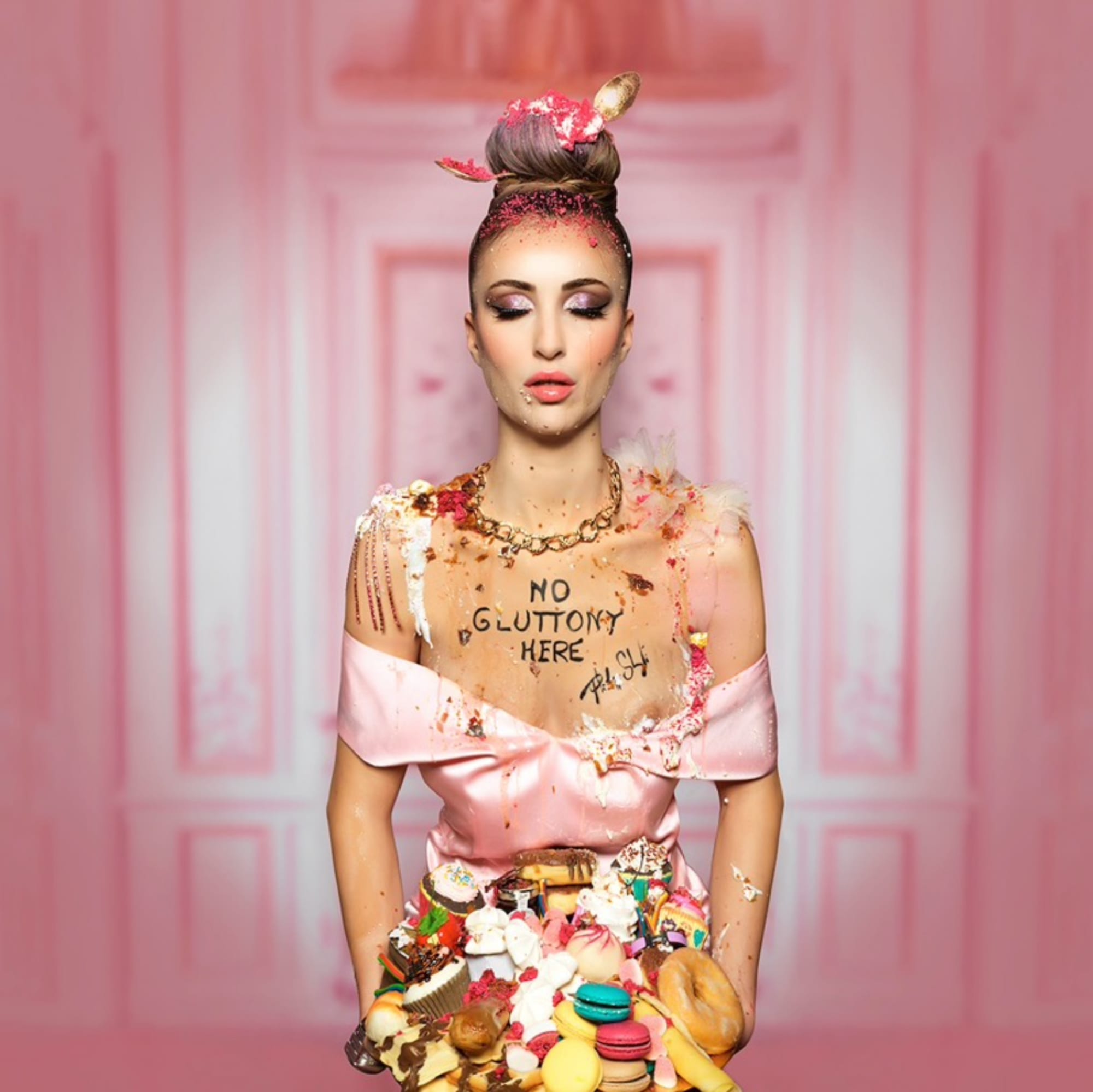 Philippe Shangti, No Gluttony Here, 2023