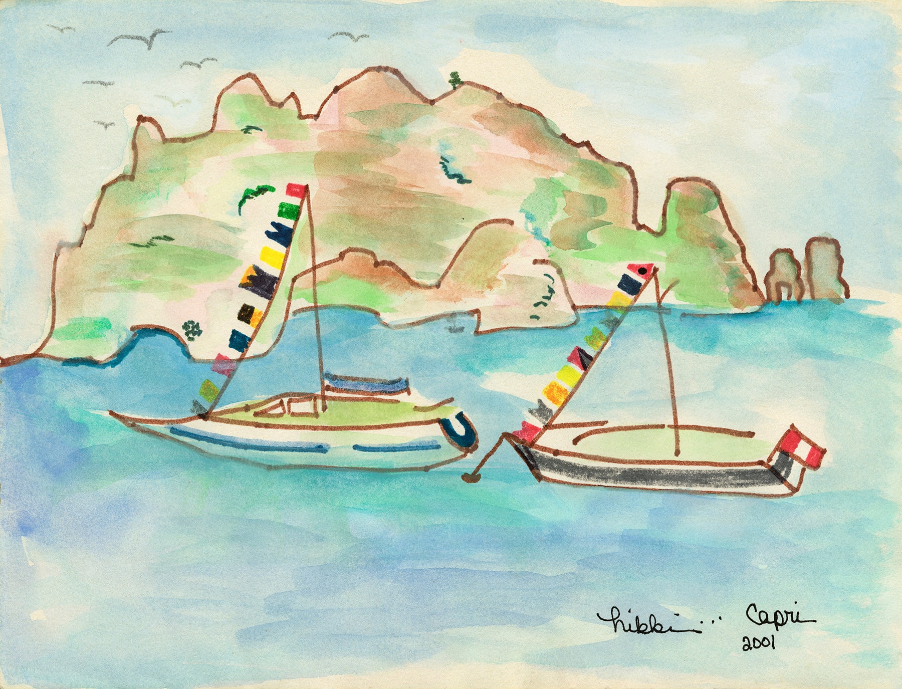 Nikki Haskell, Ports of Call: Capri ©, 2001