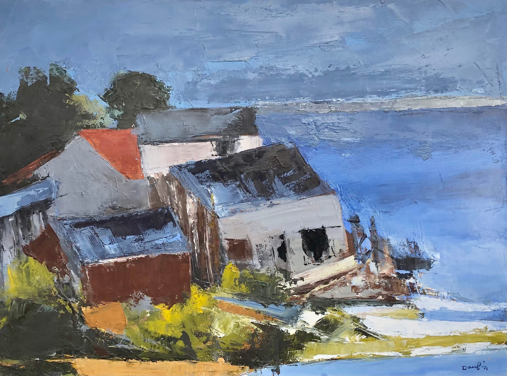 DAUFIN Jacques, Vue mer