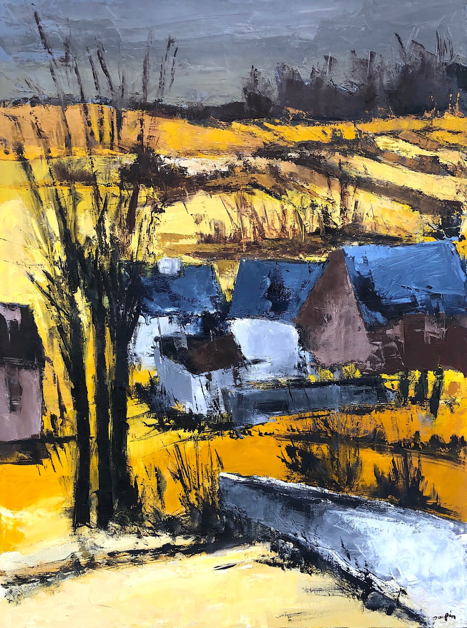 DAUFIN Jacques, Sur les Causses Mejan