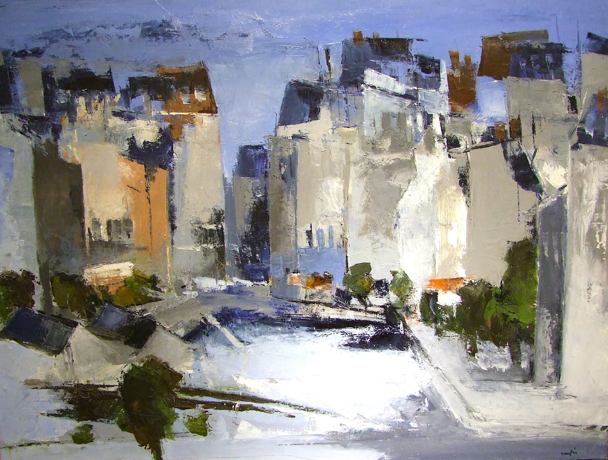 Jacques DAUFIN, La ville bleue