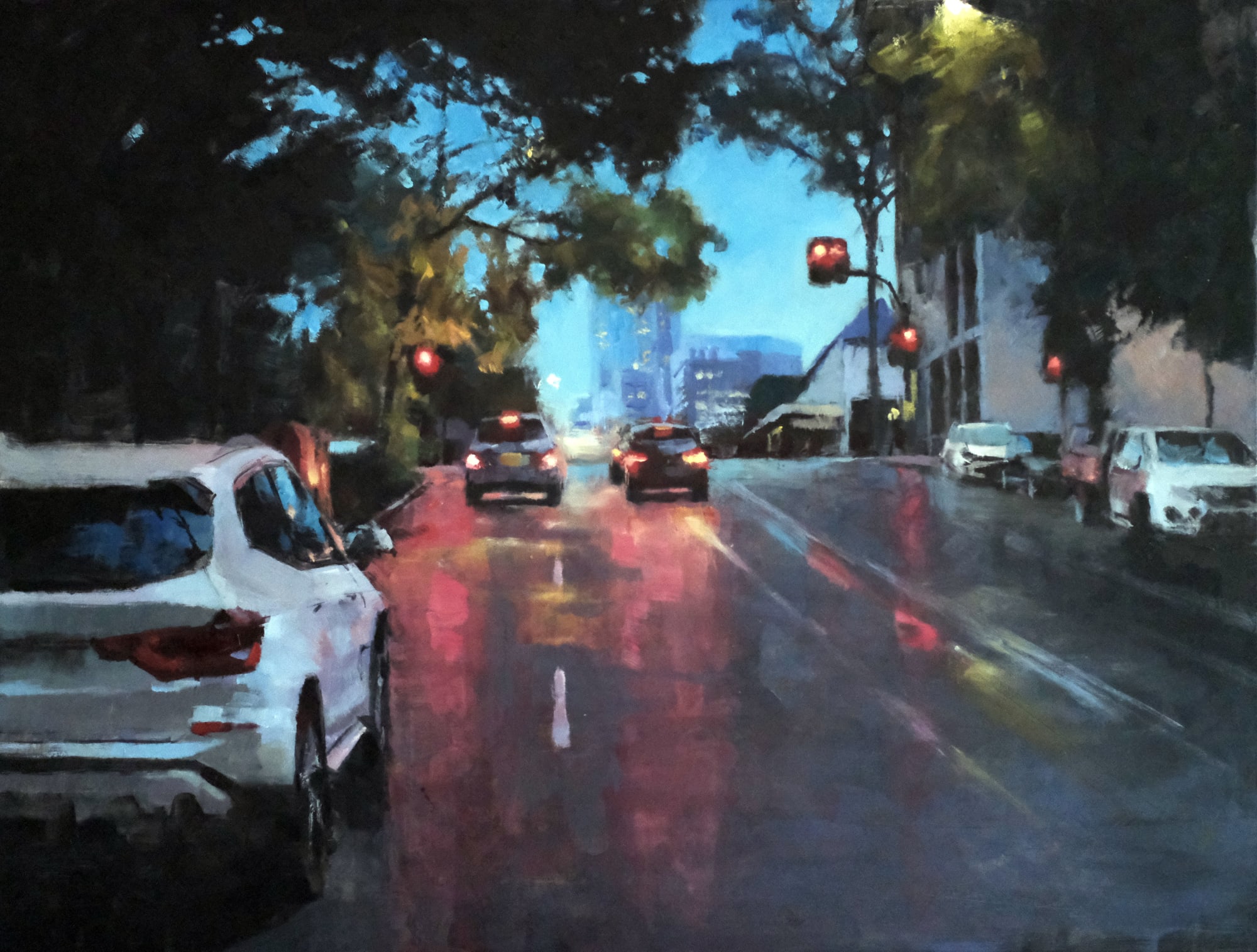 Frederic Terreaux, #185 Burton Street sunset