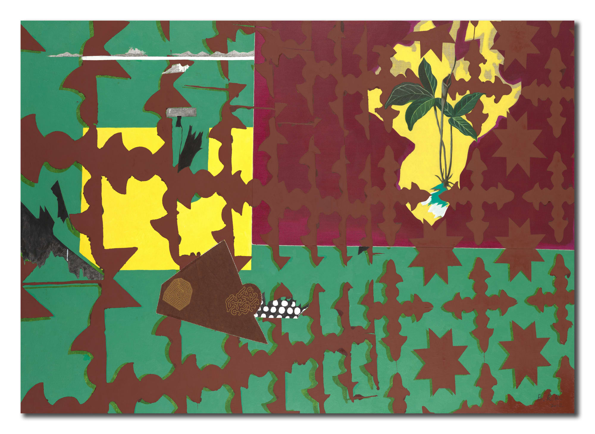 毕蓉蓉 Bi Rongrong, 平面生物——风景 VI Animal in Two Dimensions—Landscape VI, 2022