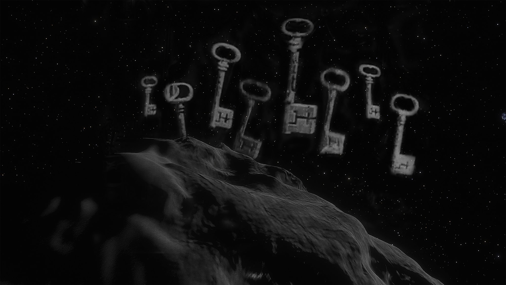 冯冰伊 Feng Bingyi, 空中剧院 - 蓝胡子 Theater in the Sky - Blue Beard, 2020