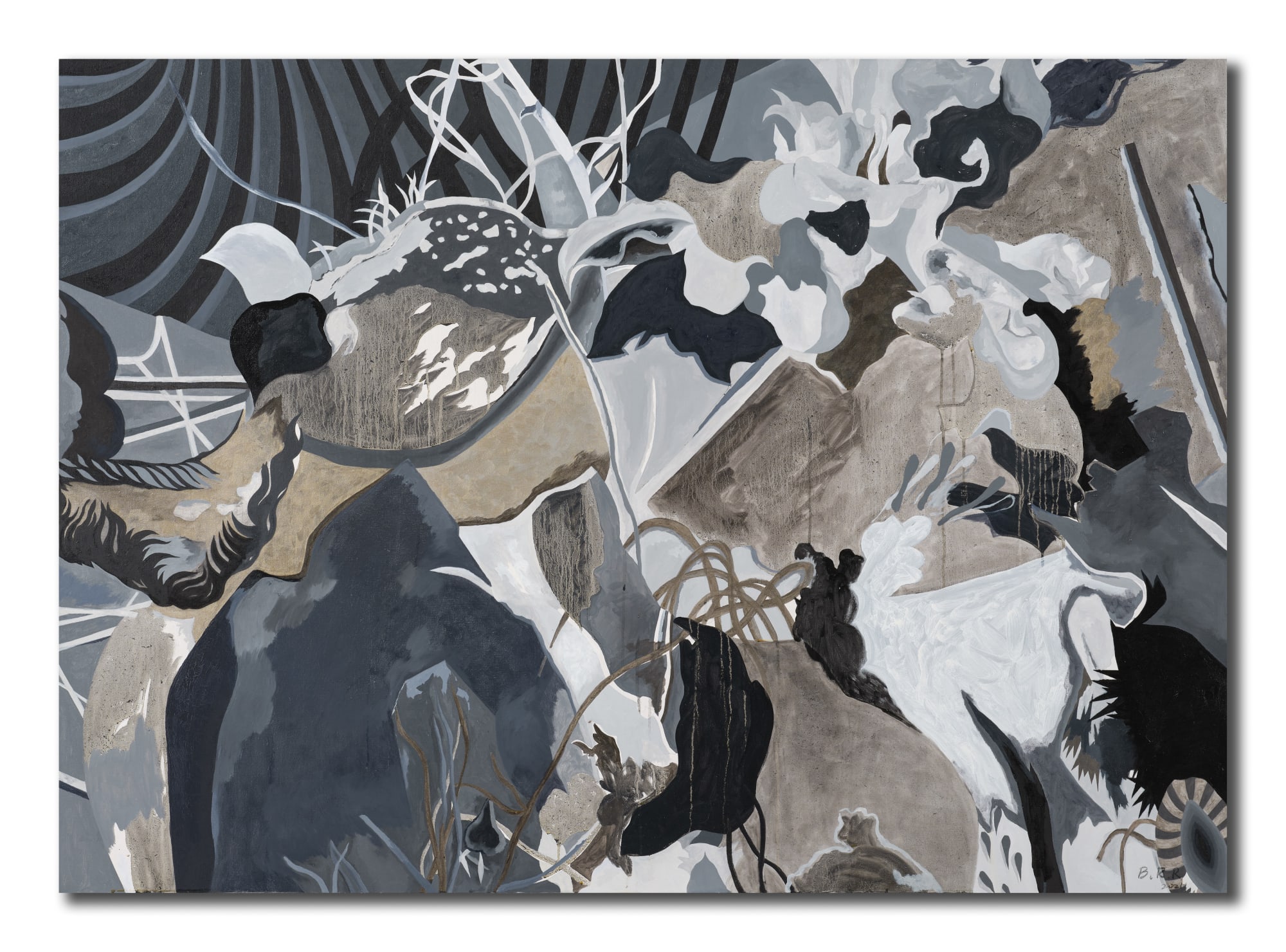 毕蓉蓉 Bi Rongrong, 平面生物——绘画 III Animal in Two Dimensions—Painting III, 2021