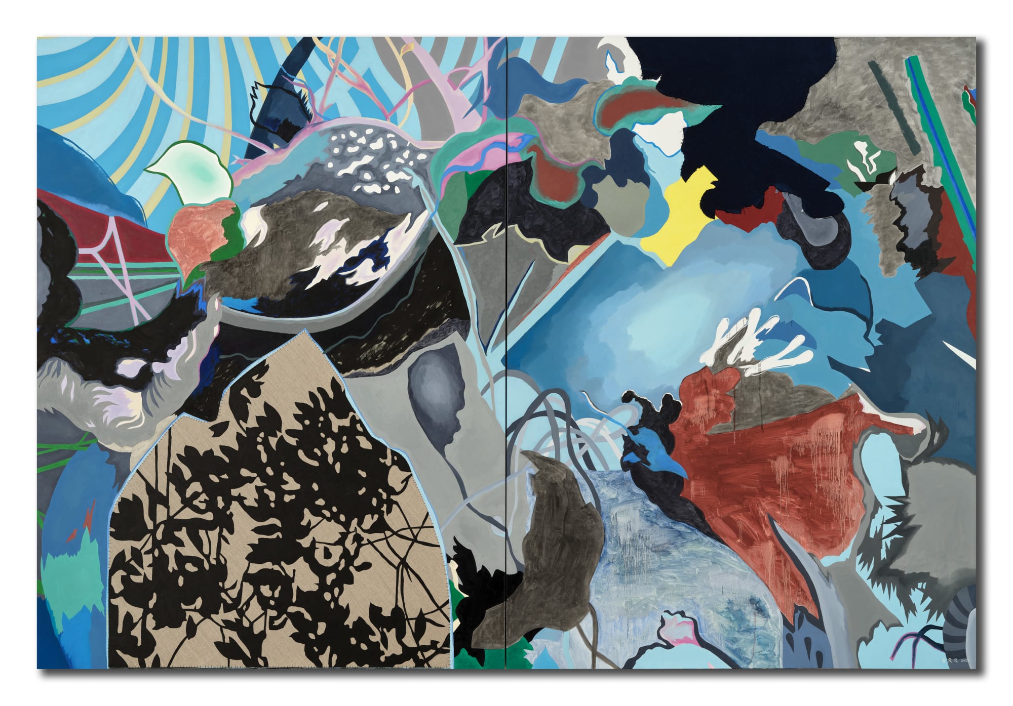 毕蓉蓉 Bi Rongrong, 平面生物——绘画 IV Animal in Two Dimensions—Painting IV, 2022