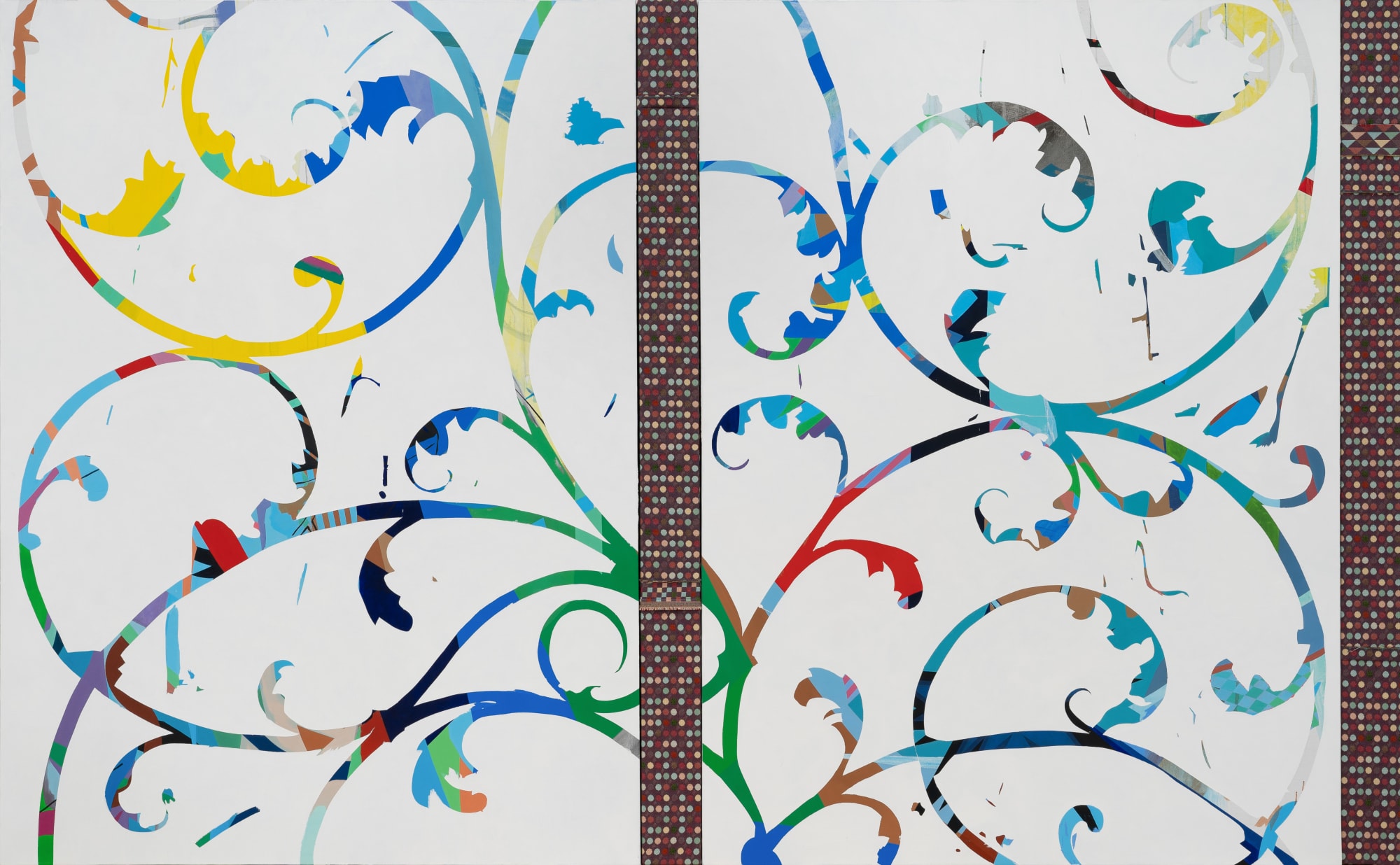 毕蓉蓉 Bi Rongrong, 纹样XII——窗——绘画1 Pattern XII——The Window——Painting 1, 2018