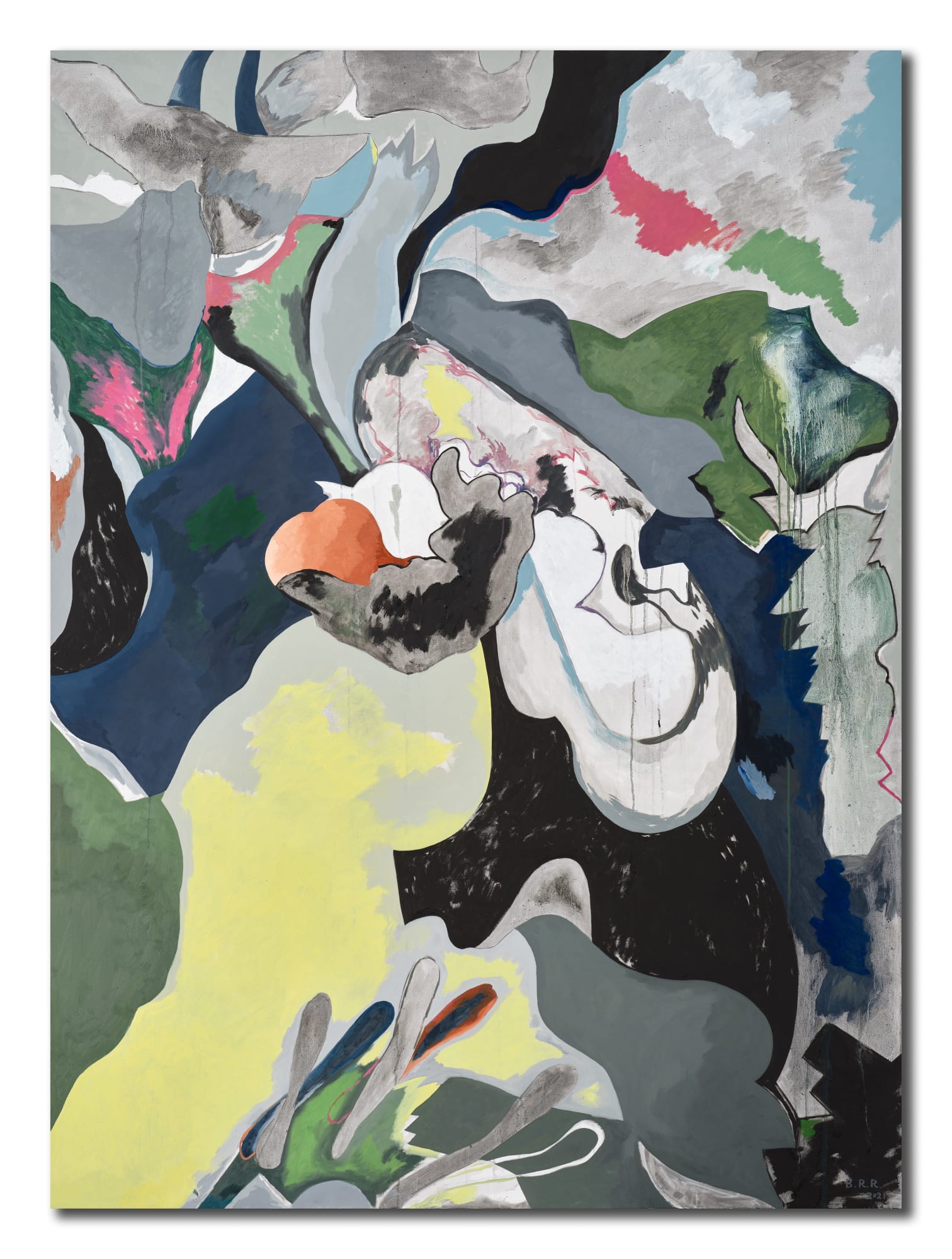 毕蓉蓉 Bi Rongrong, 平面生物——绘画 I Animal in Two Dimensions—Painting I, 2021