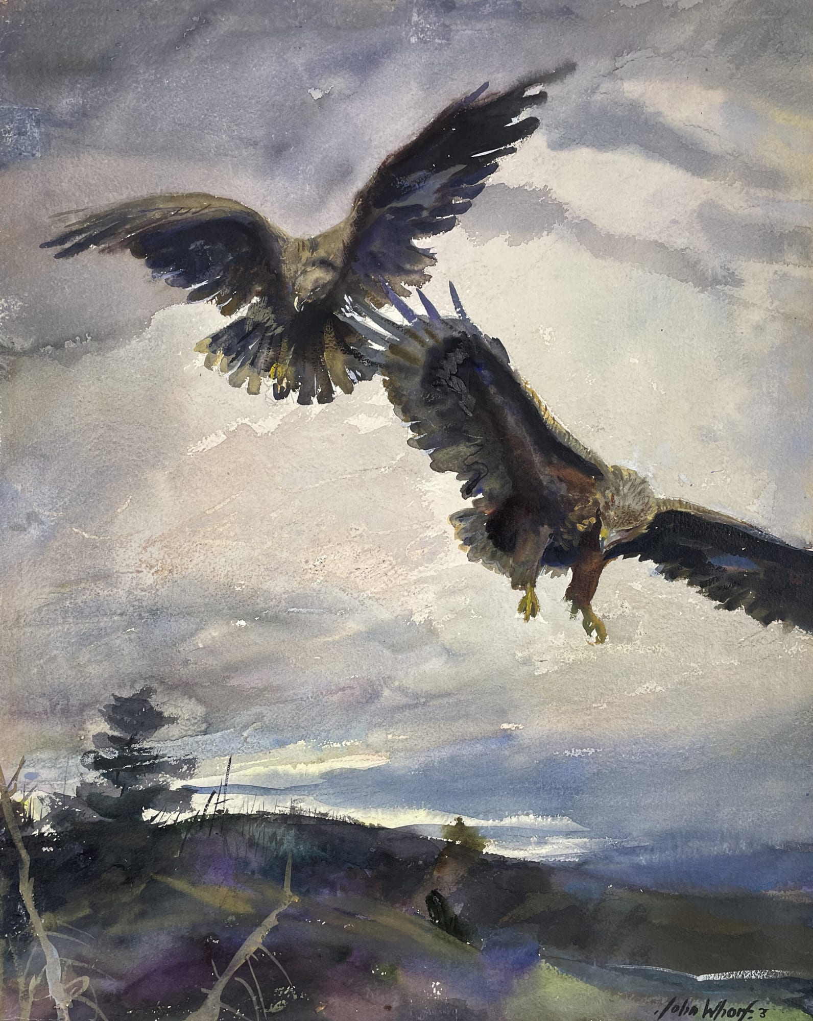 John Whorf, Golden Eagles, c. 1940
