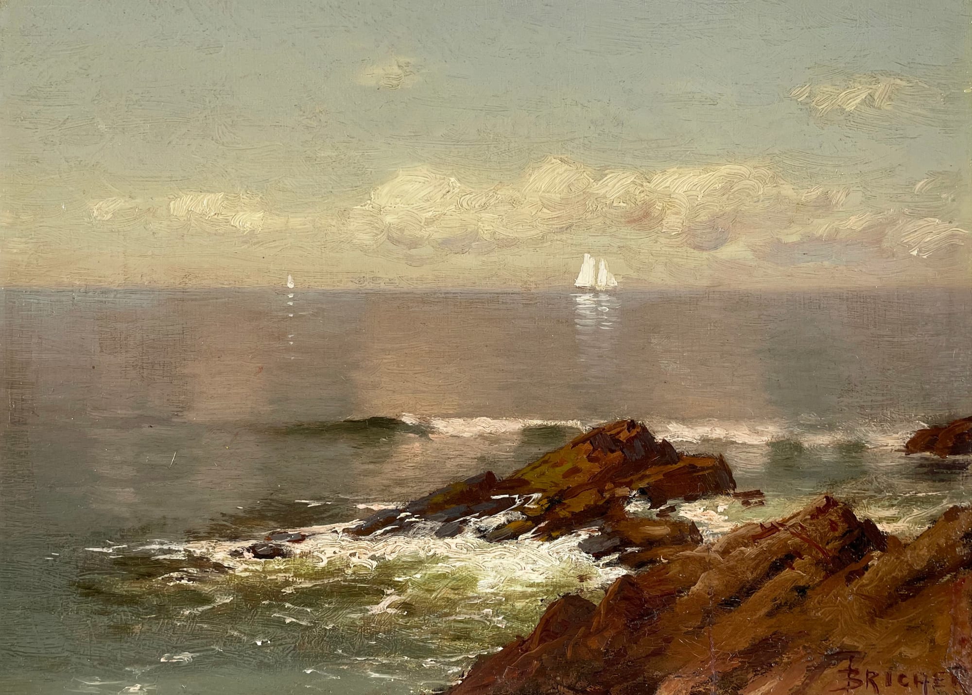 Alfred Thompson Bricher, Seascape
