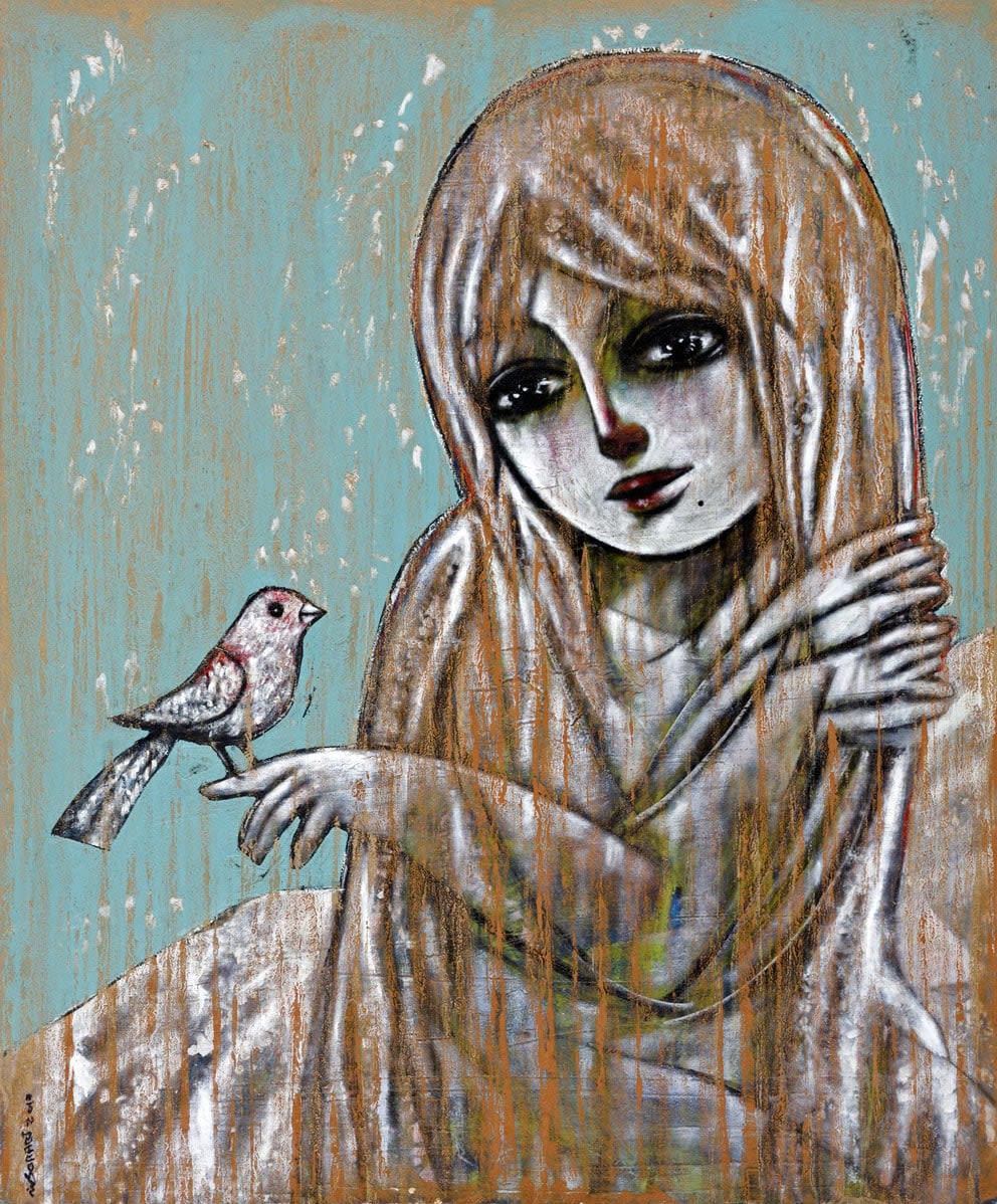 Mohannad Orabi, Untitled from Ripples series, 2017