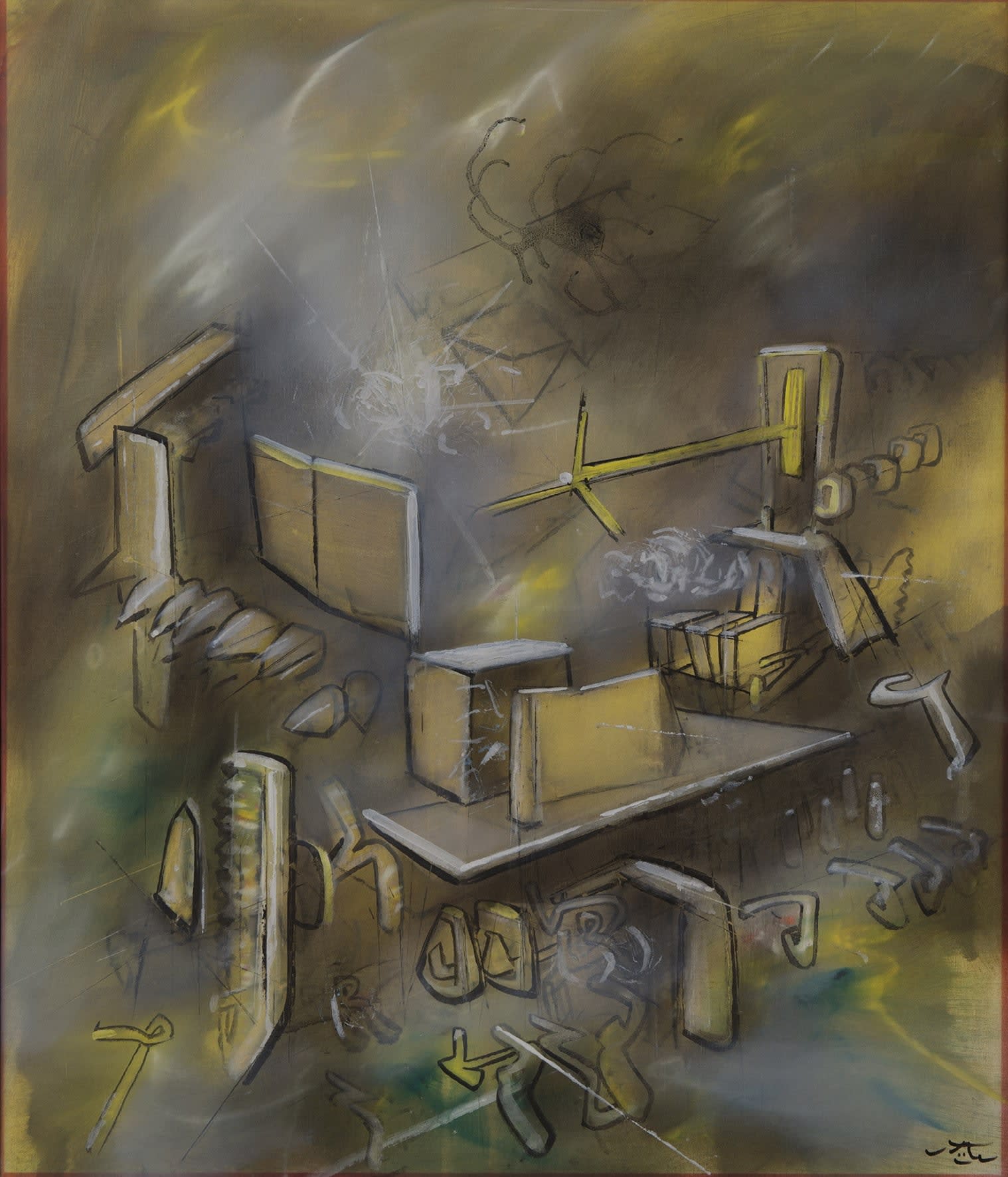 Roberto Matta (1911-2002), Felix Ardor Amat, 1975