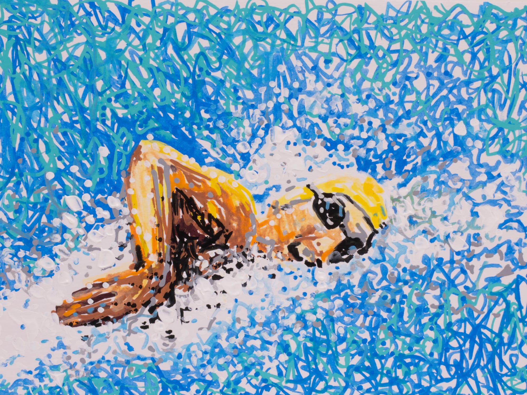 Carlos Alarcon, Swimming, 2025