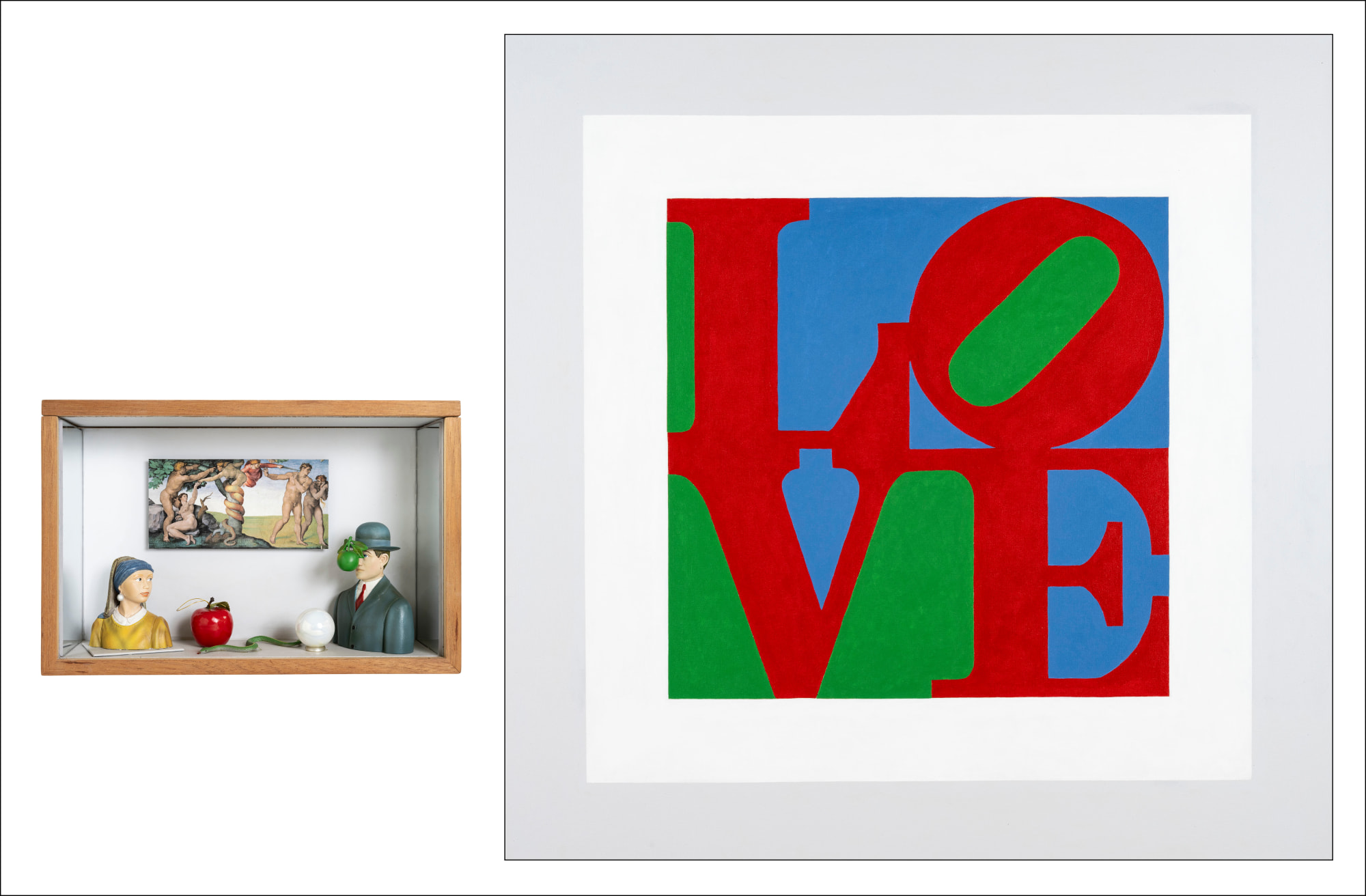 Elsa Zambrano, Vermeer-Magritte, 2023