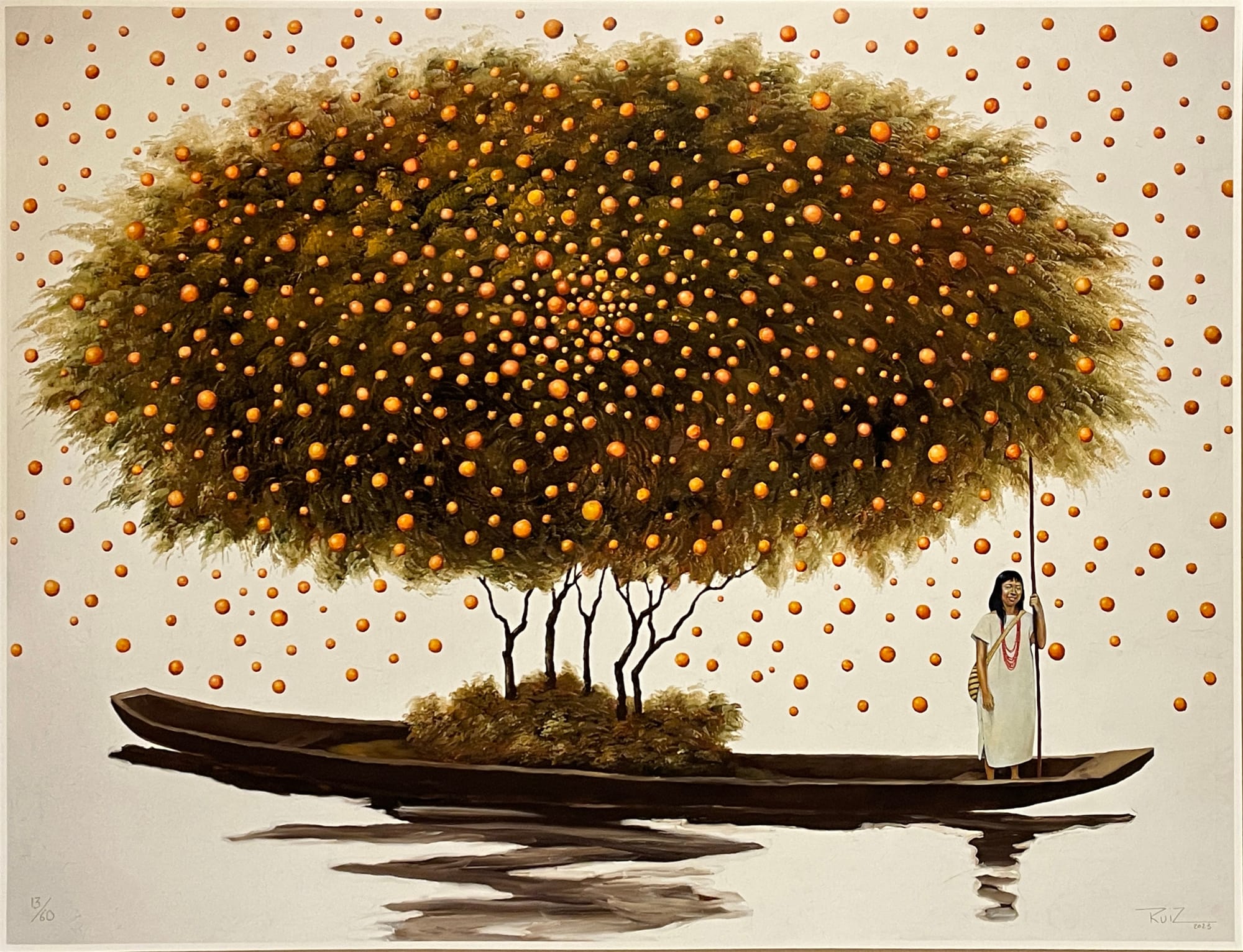 Pedro Ruiz, Displacement No. 268, 2022