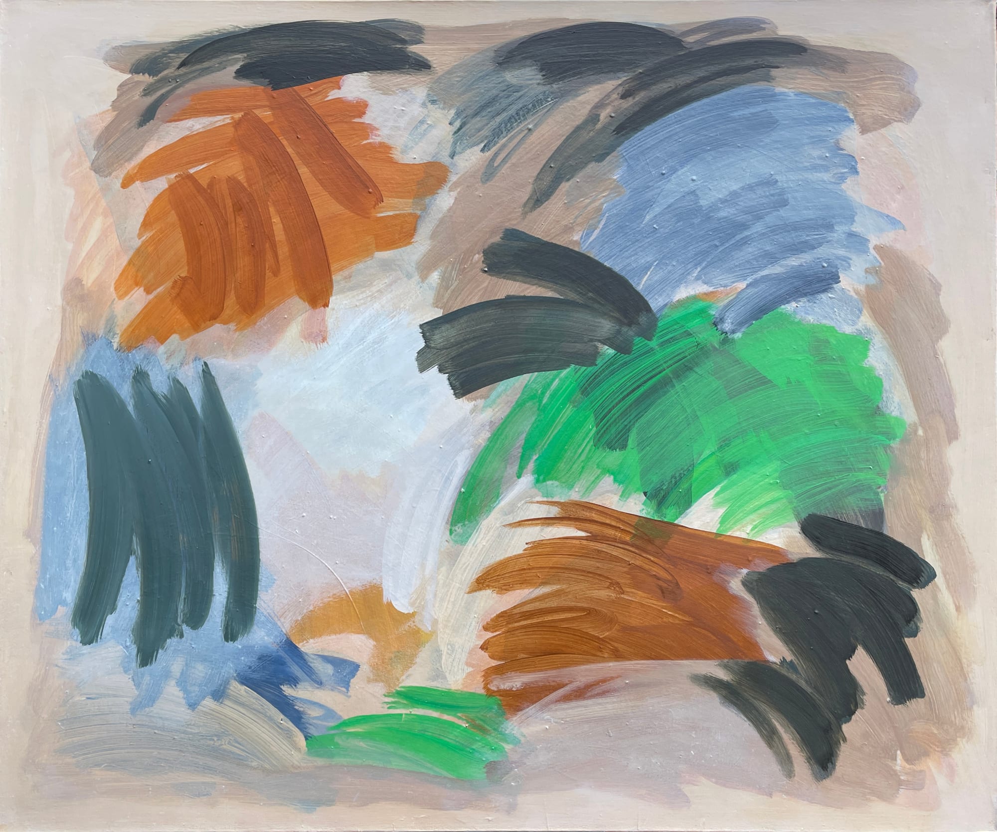 Santiago Uribe-Holguin, The Skin of Painting F, 2024