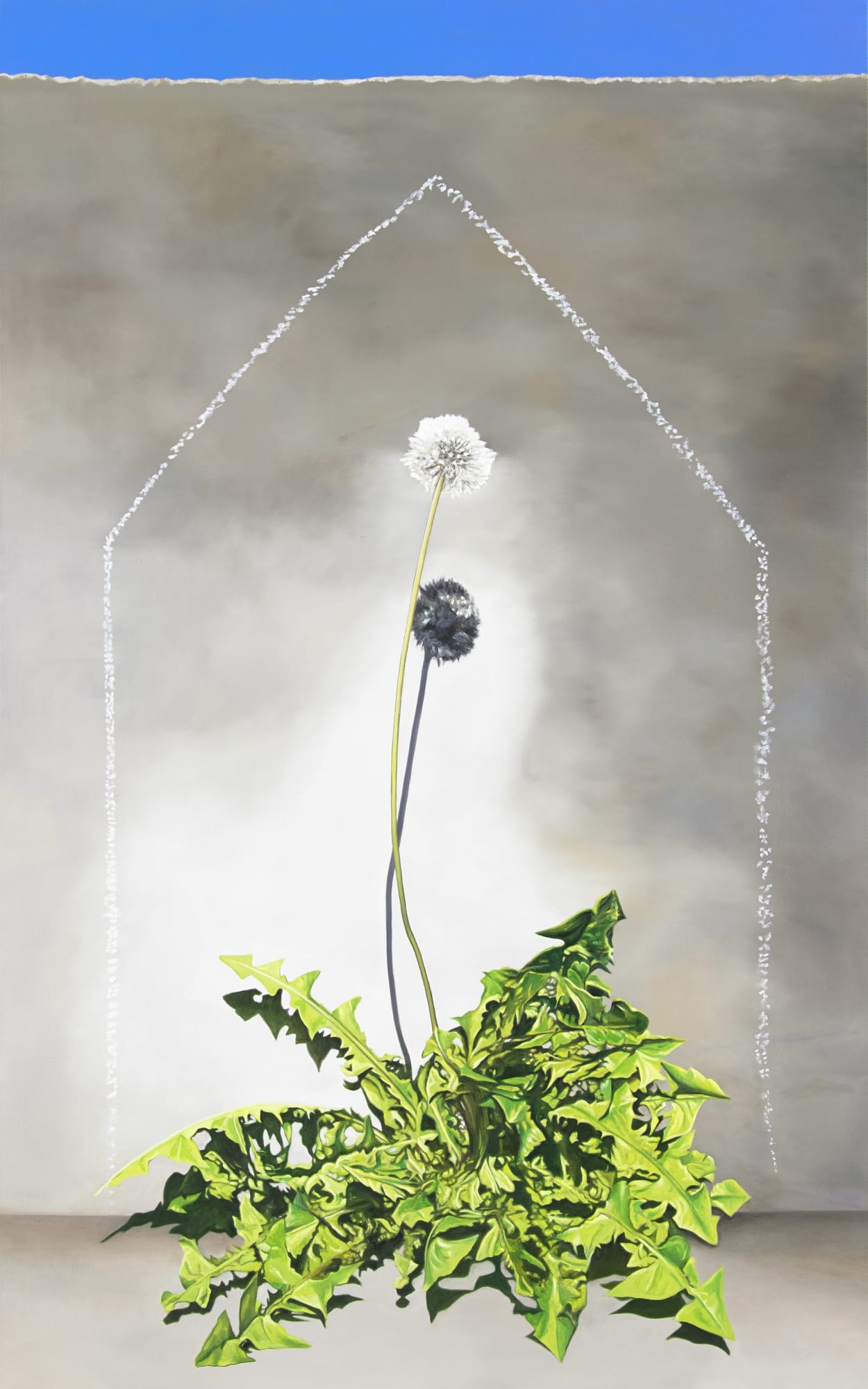 Karen Holländer, Zum Blau hinwachsen, 2021