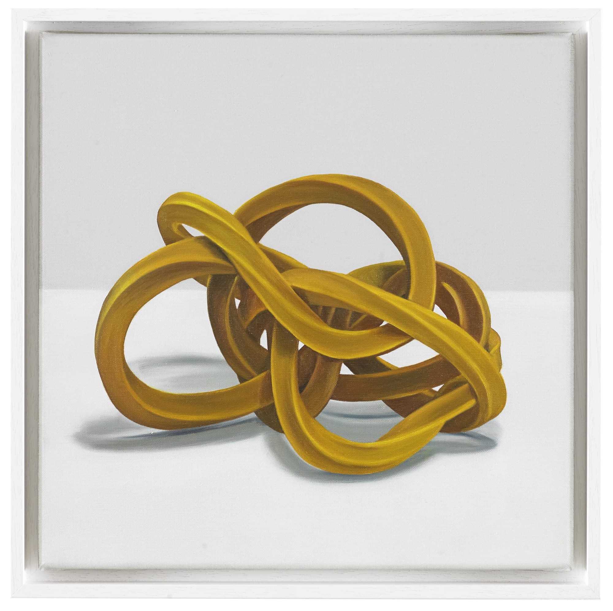 Karen Holländer, Elastische Variation #6 (gelb), 2021