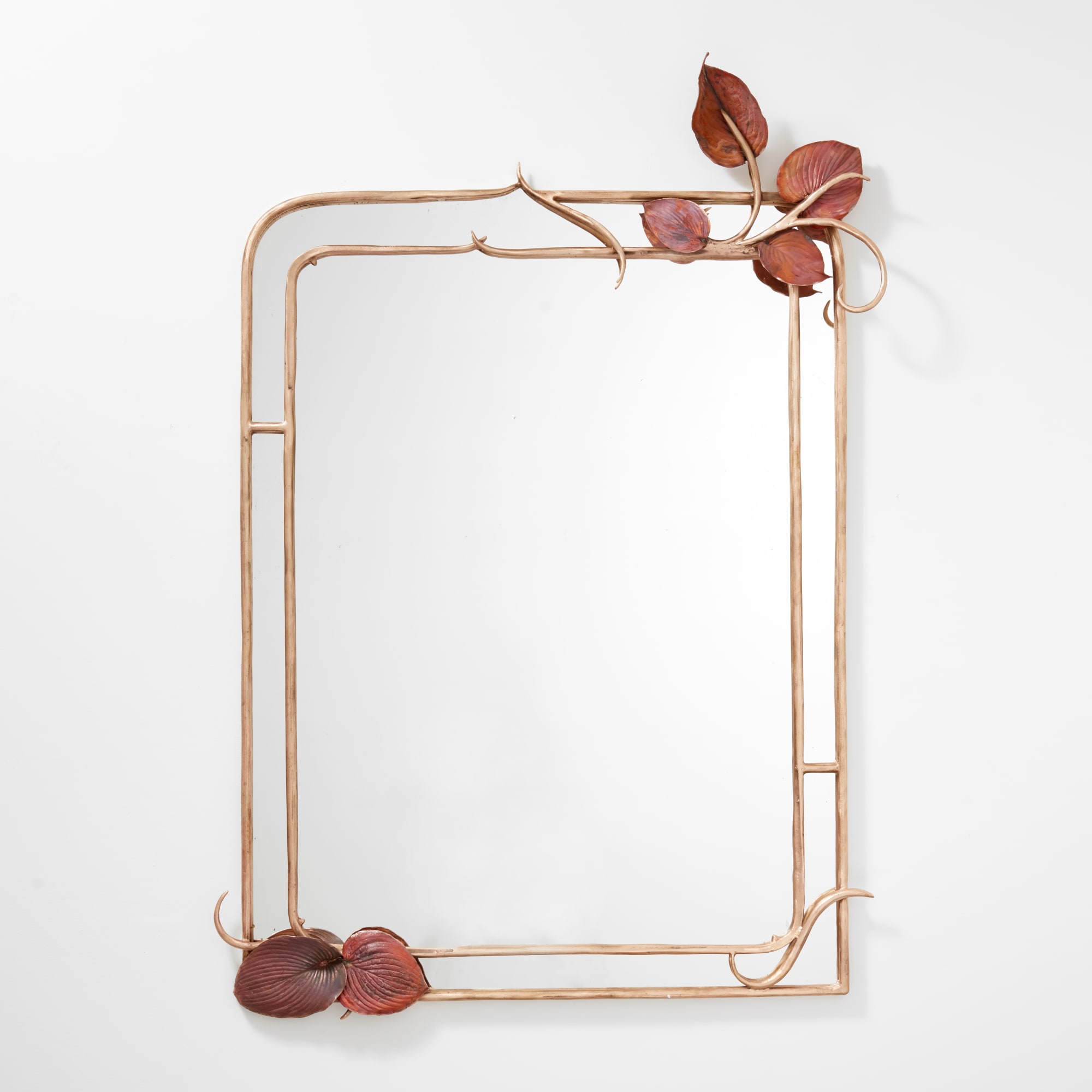 Claude Lalanne, Miroir Feuilles Hosta, 2018