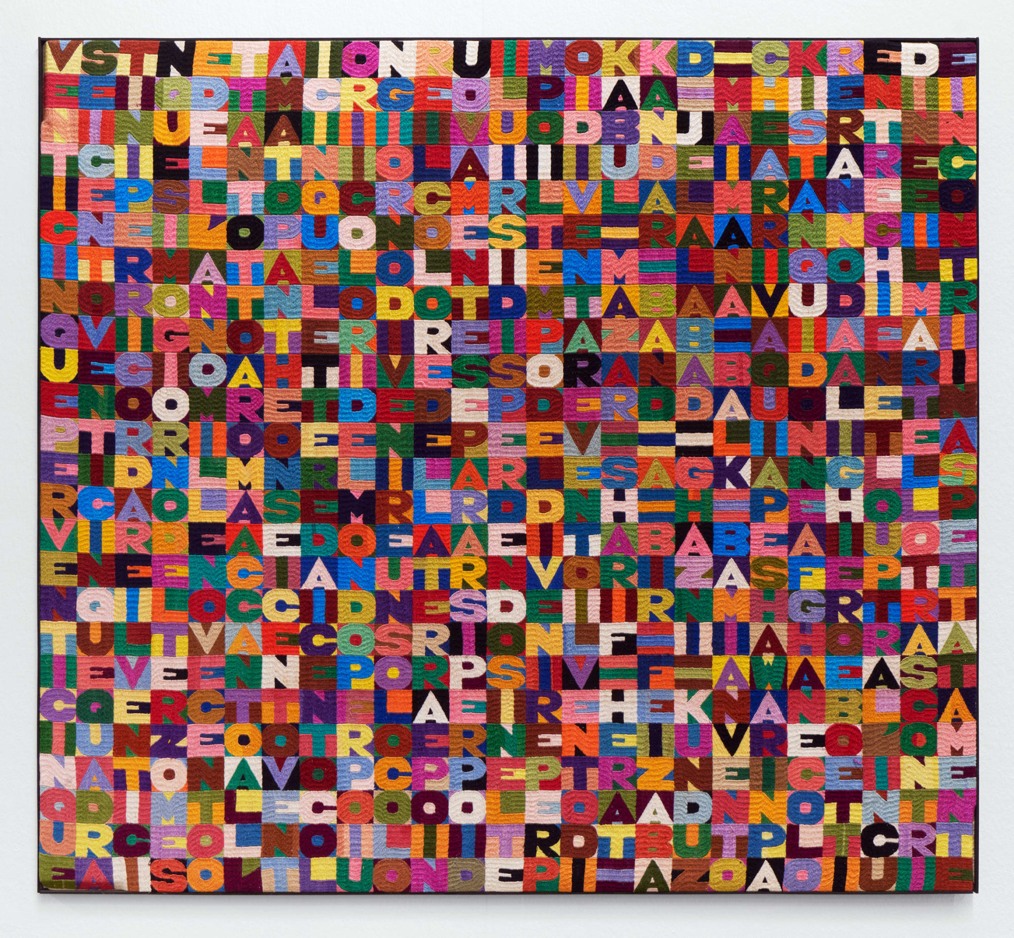 Alighiero Boetti, ll Venticinquesimo Giorno del Terzo Mese dell’Anno Millenovecentoottantotto, 1988