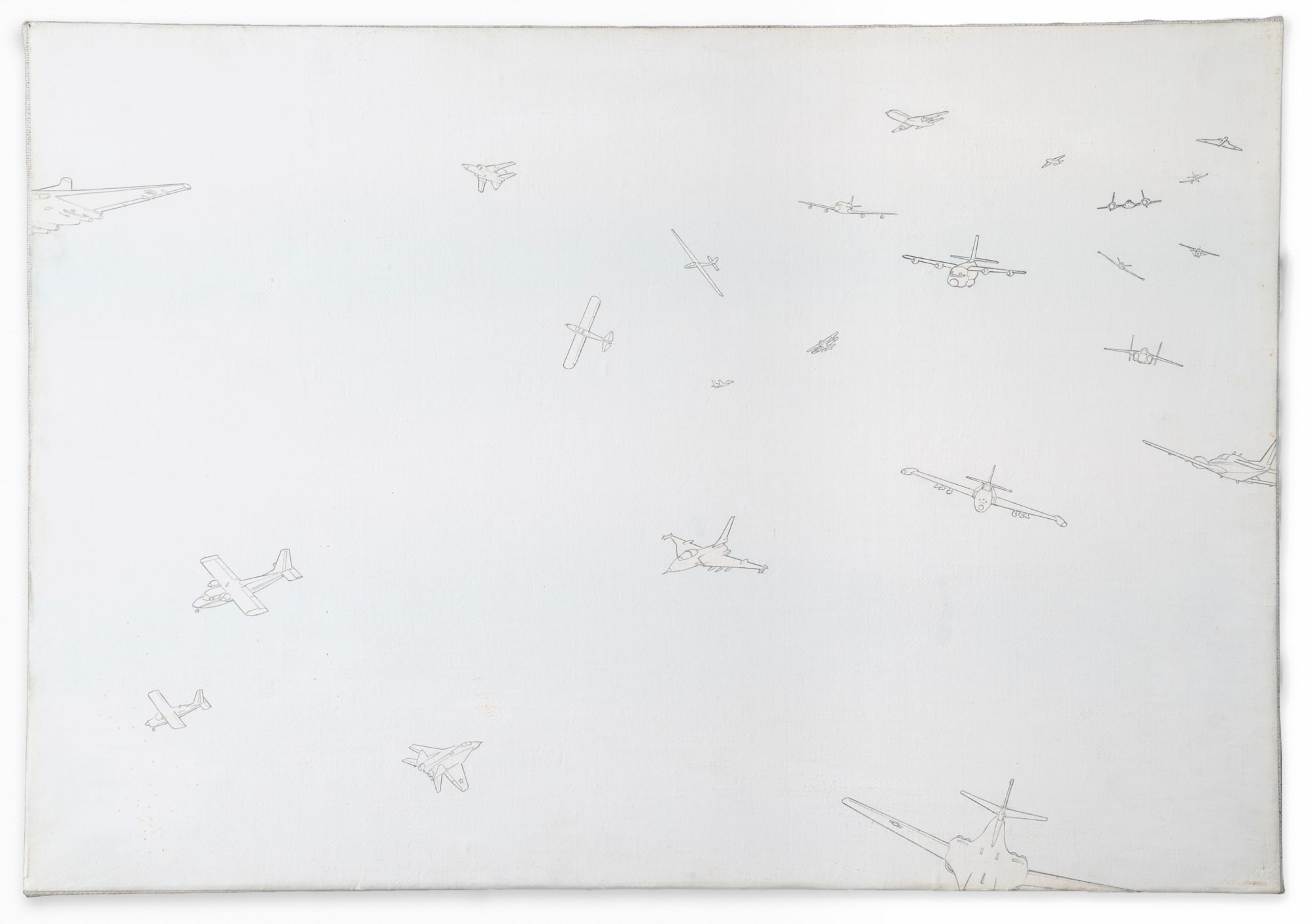 Alighiero Boetti, Cieli ad Alta Quota, 1988